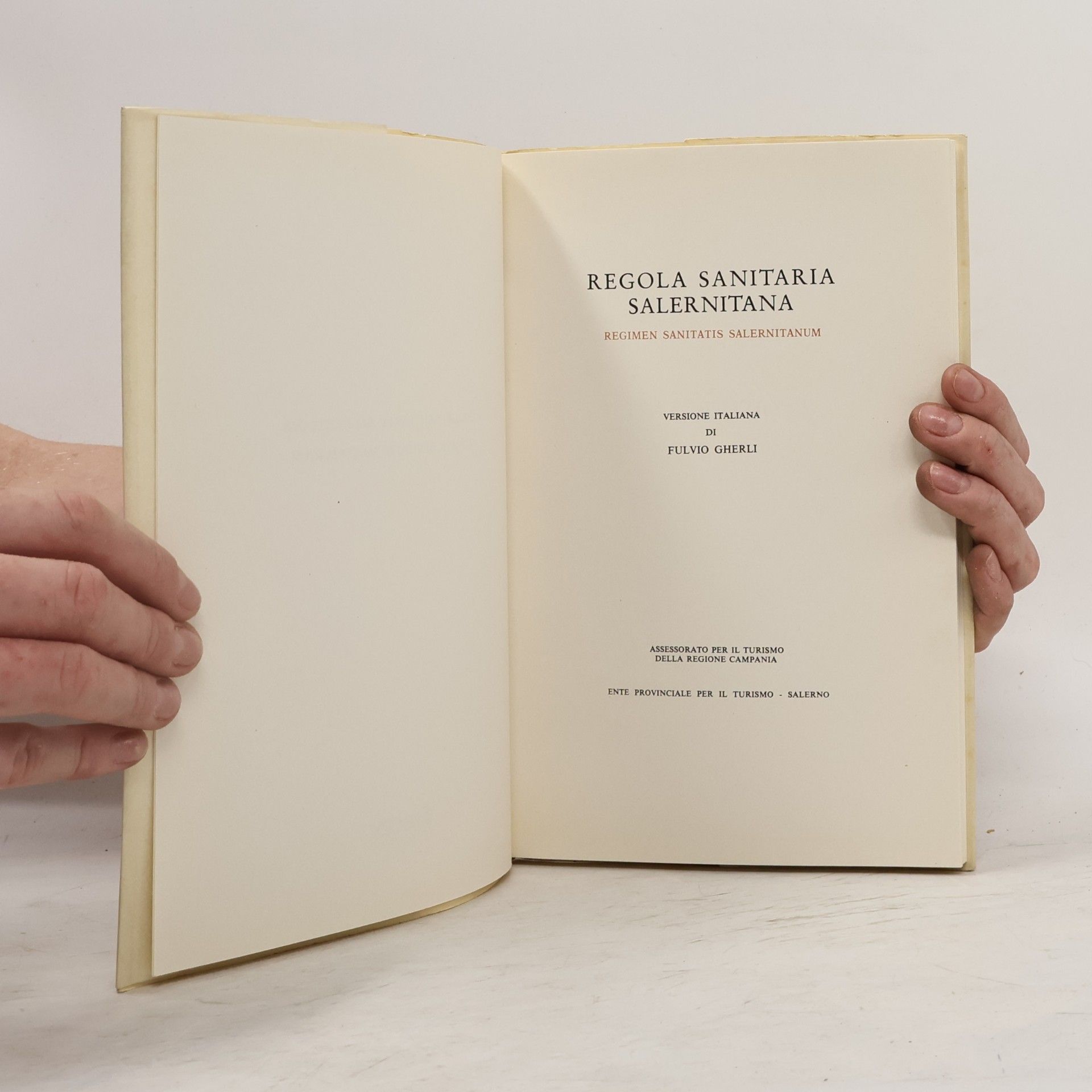 Fulvio Gherli Regimen Sanitatis Salernitanum