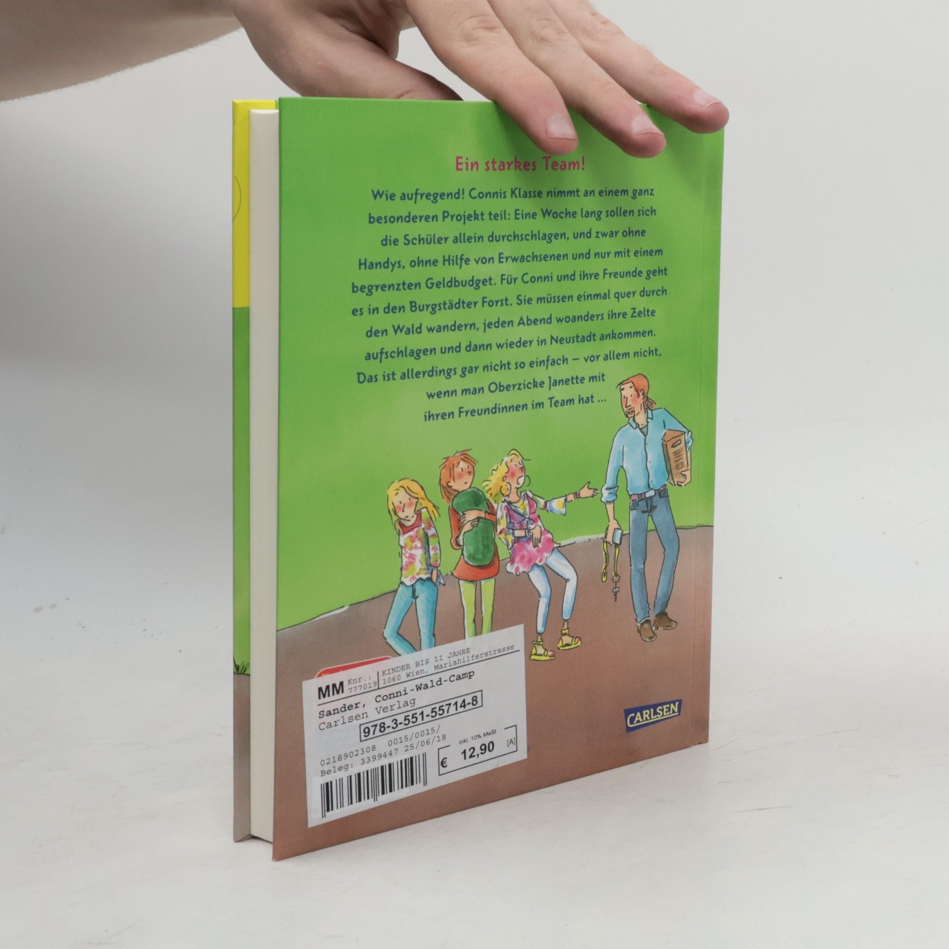 Karoline Sander Conni, das Kleeblatt und das Wald-Camp 14