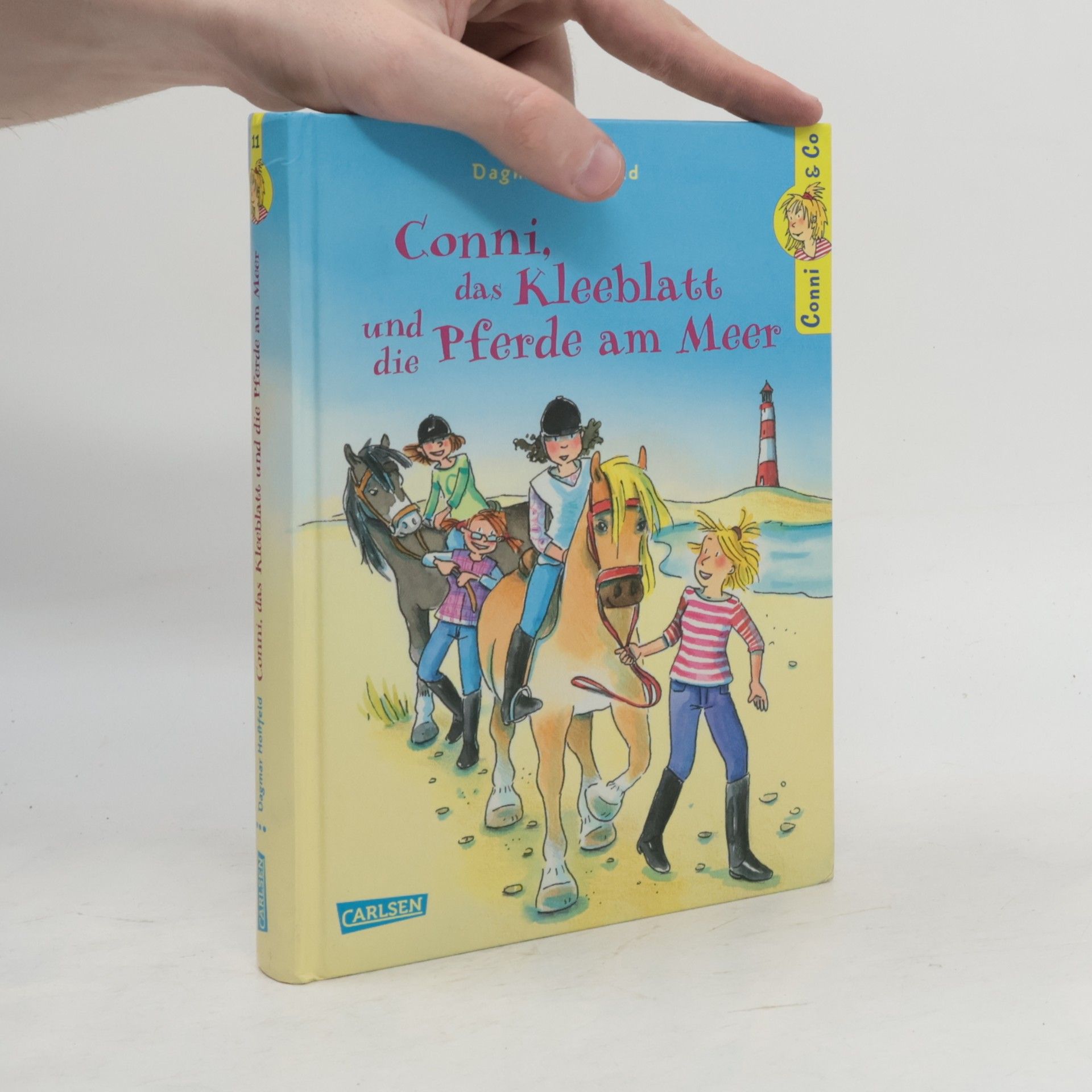 Dagmar Hoßfeld Conni, das Kleeblatt und die Pferde am Meer