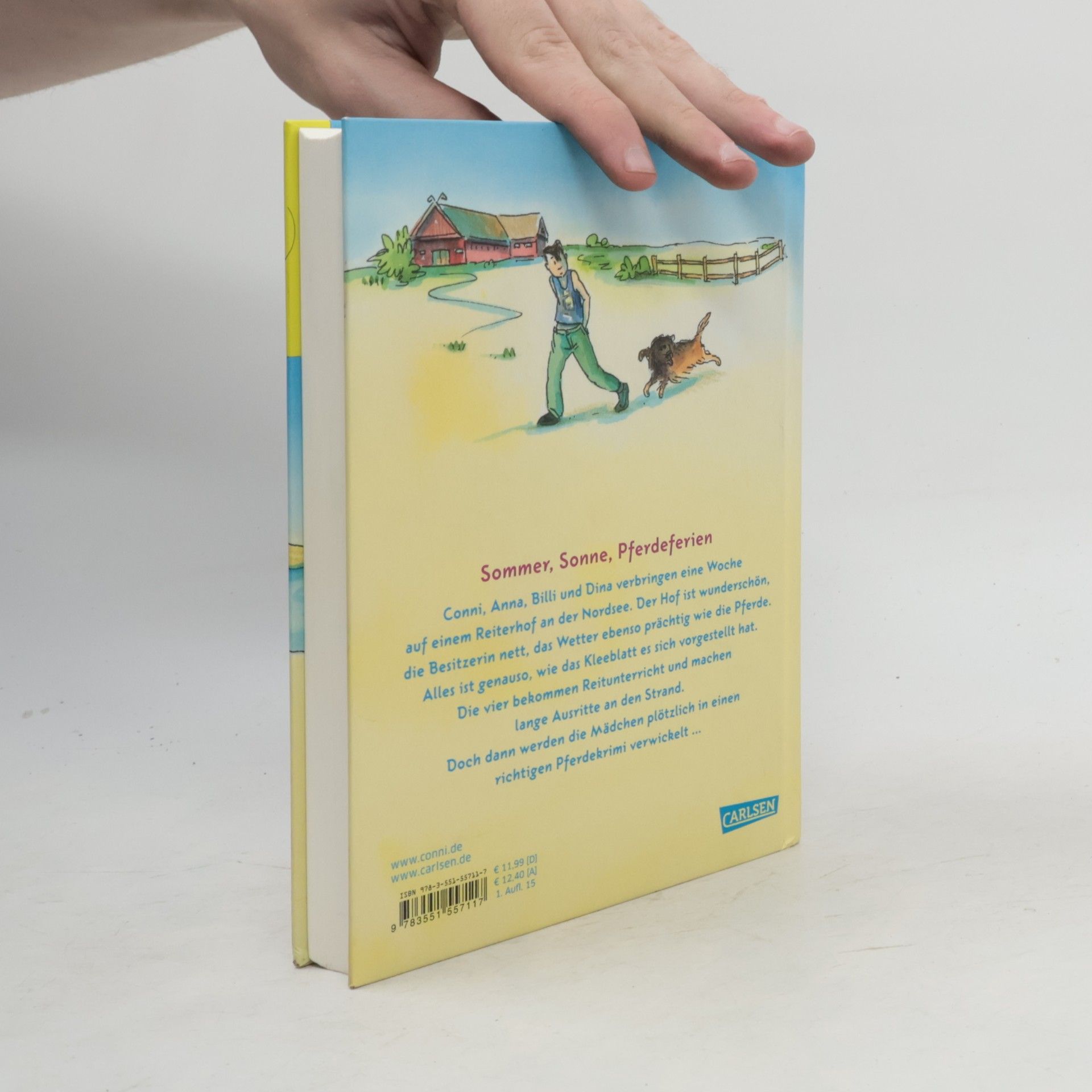 Dagmar Hoßfeld Conni, das Kleeblatt und die Pferde am Meer