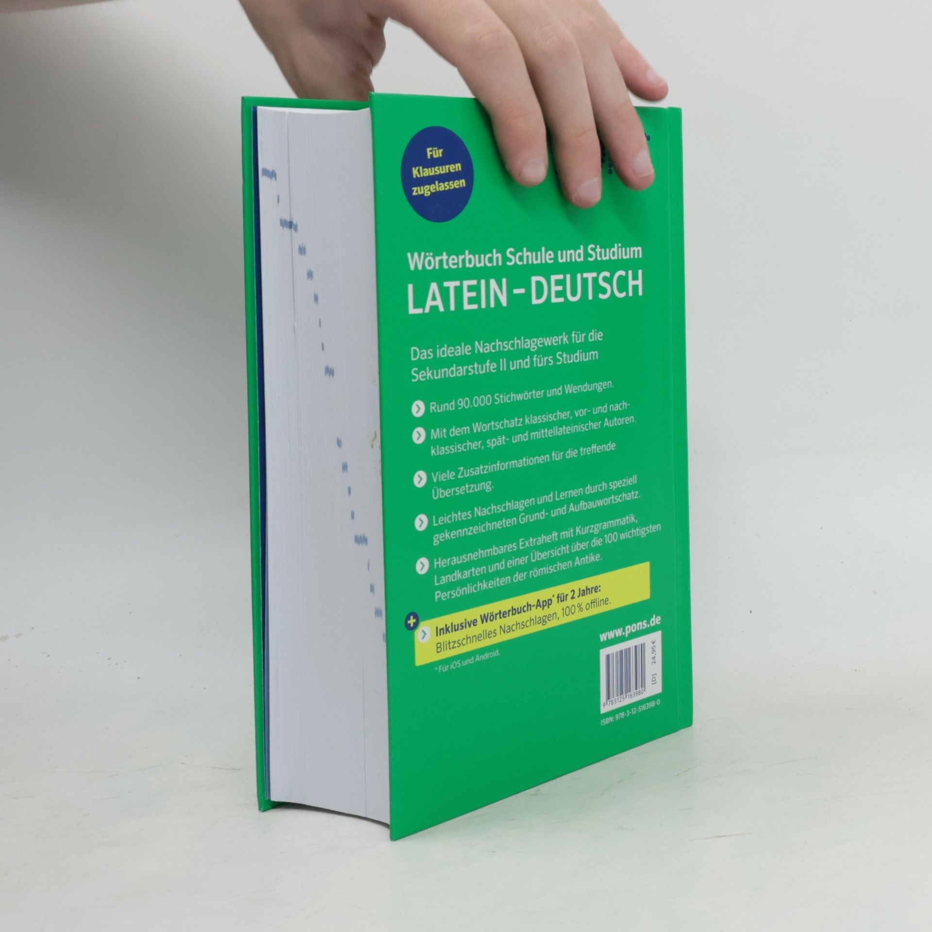 Autores varios PONS Wörterbuch für Schule und Studium Latein