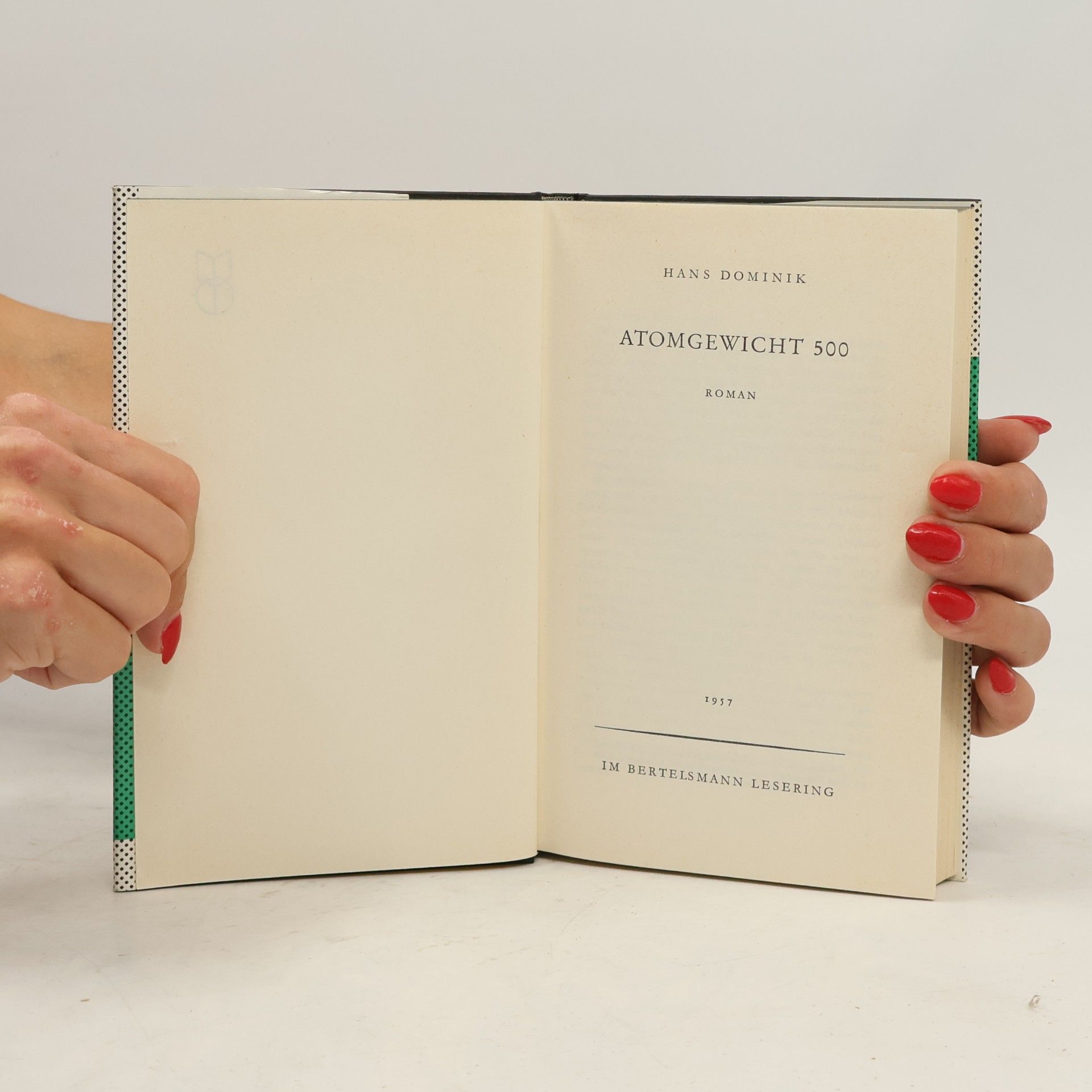 Hans Dominik Atomgewicht 500