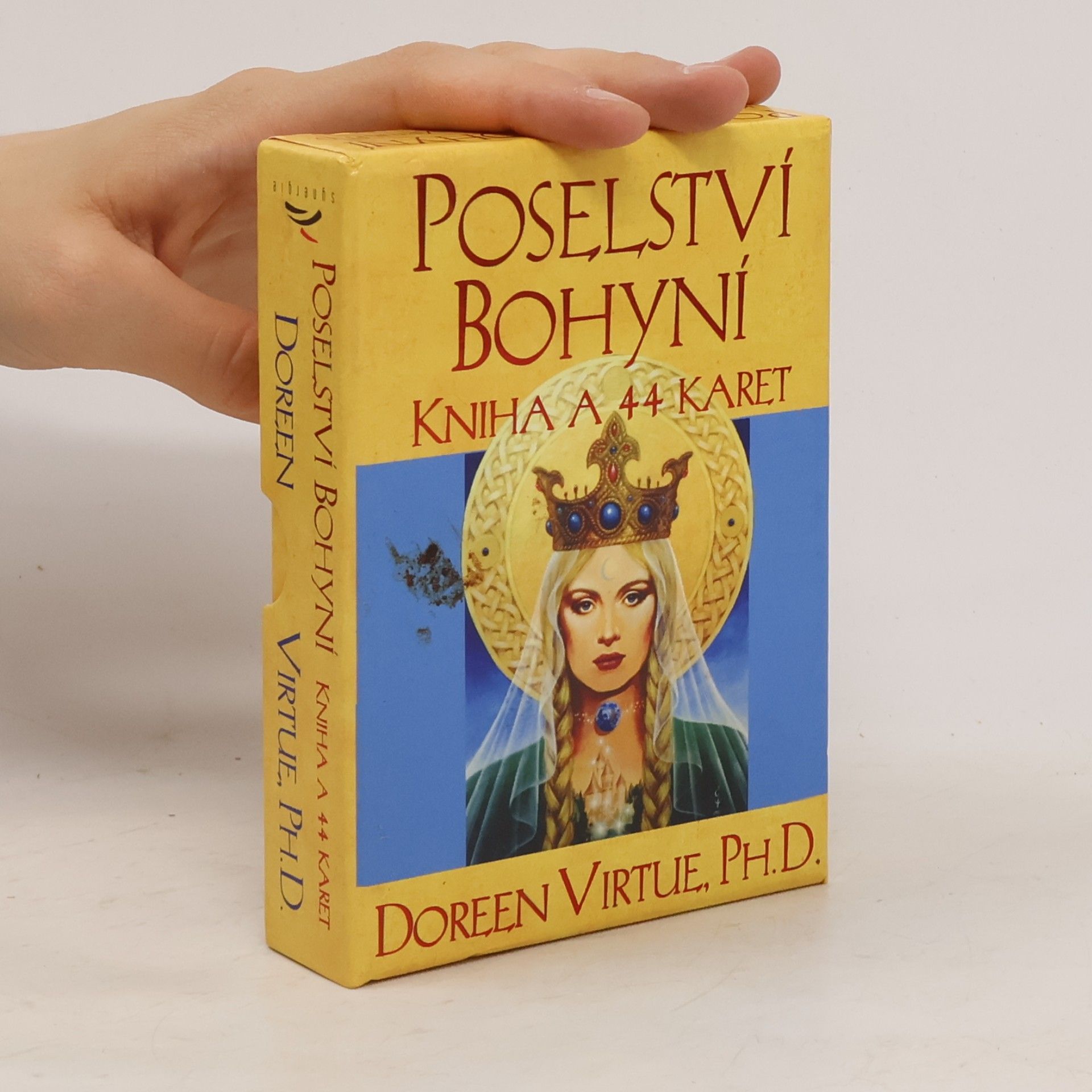 Doreen Virtue Poselství bohyní: Kniha a 44 karet (karty a knížka)