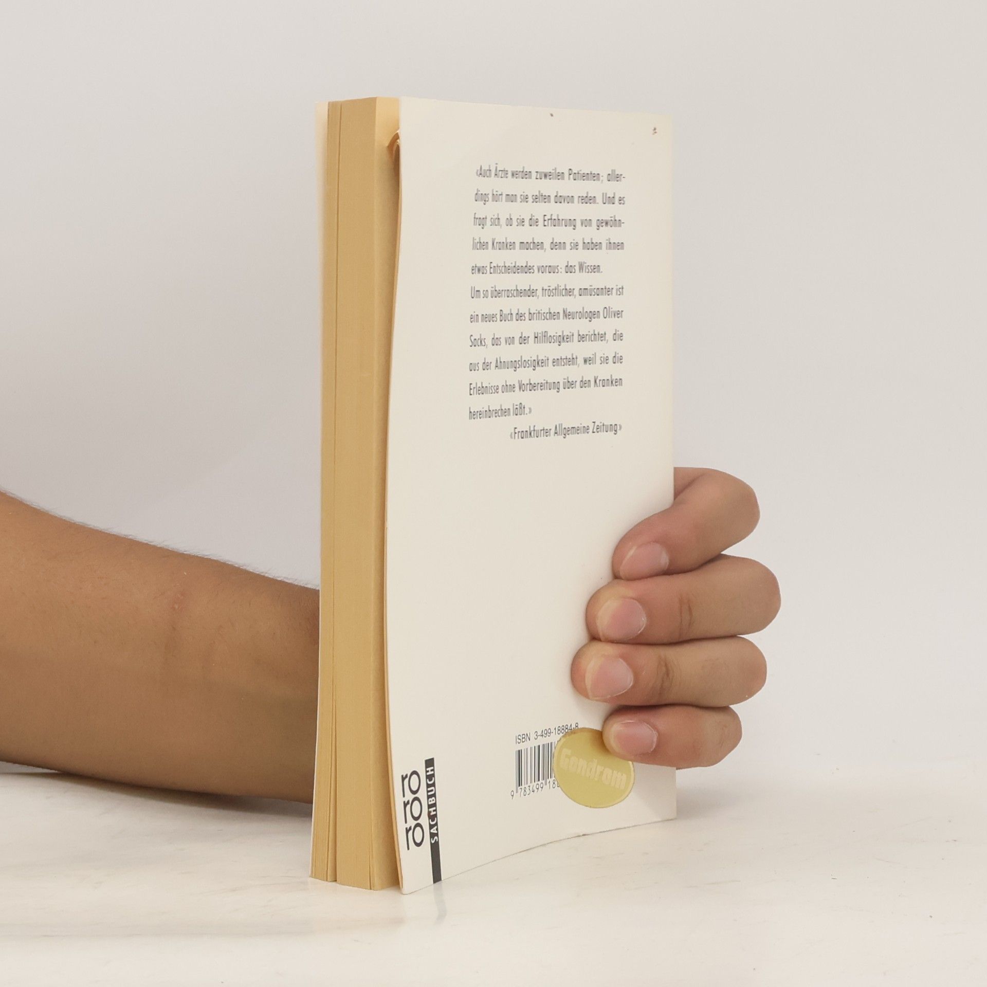 Oliver Sacks Der Tag, an dem mein Bein fortging