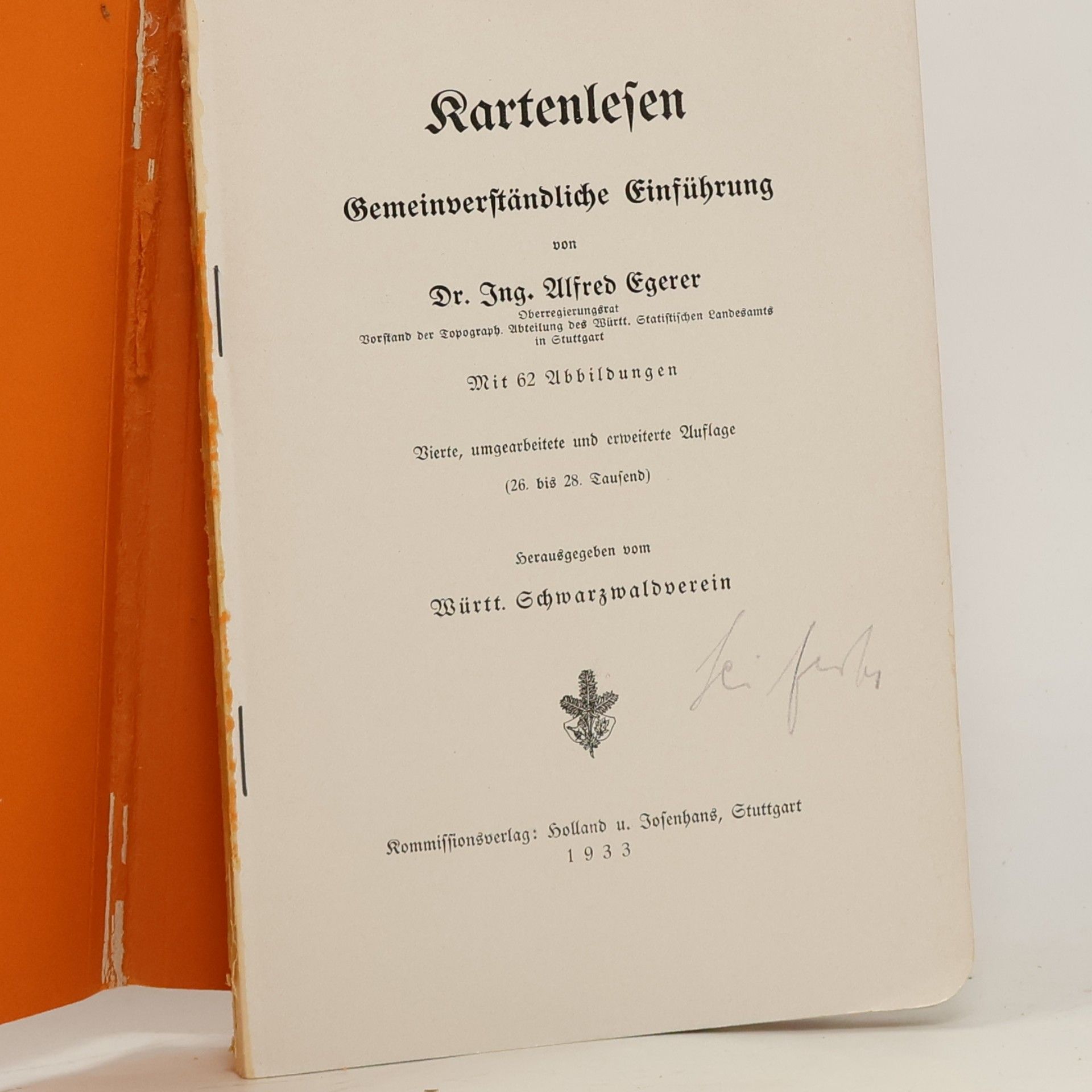 Alfred Egerer Kartenlesen Gemeinverständliche Einführung