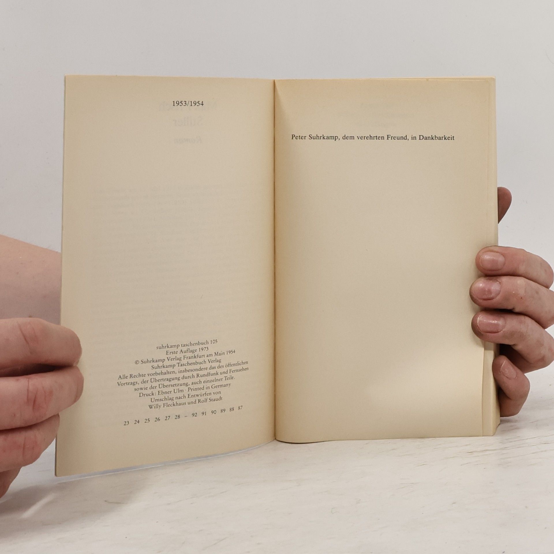 Max Frisch Stiller
