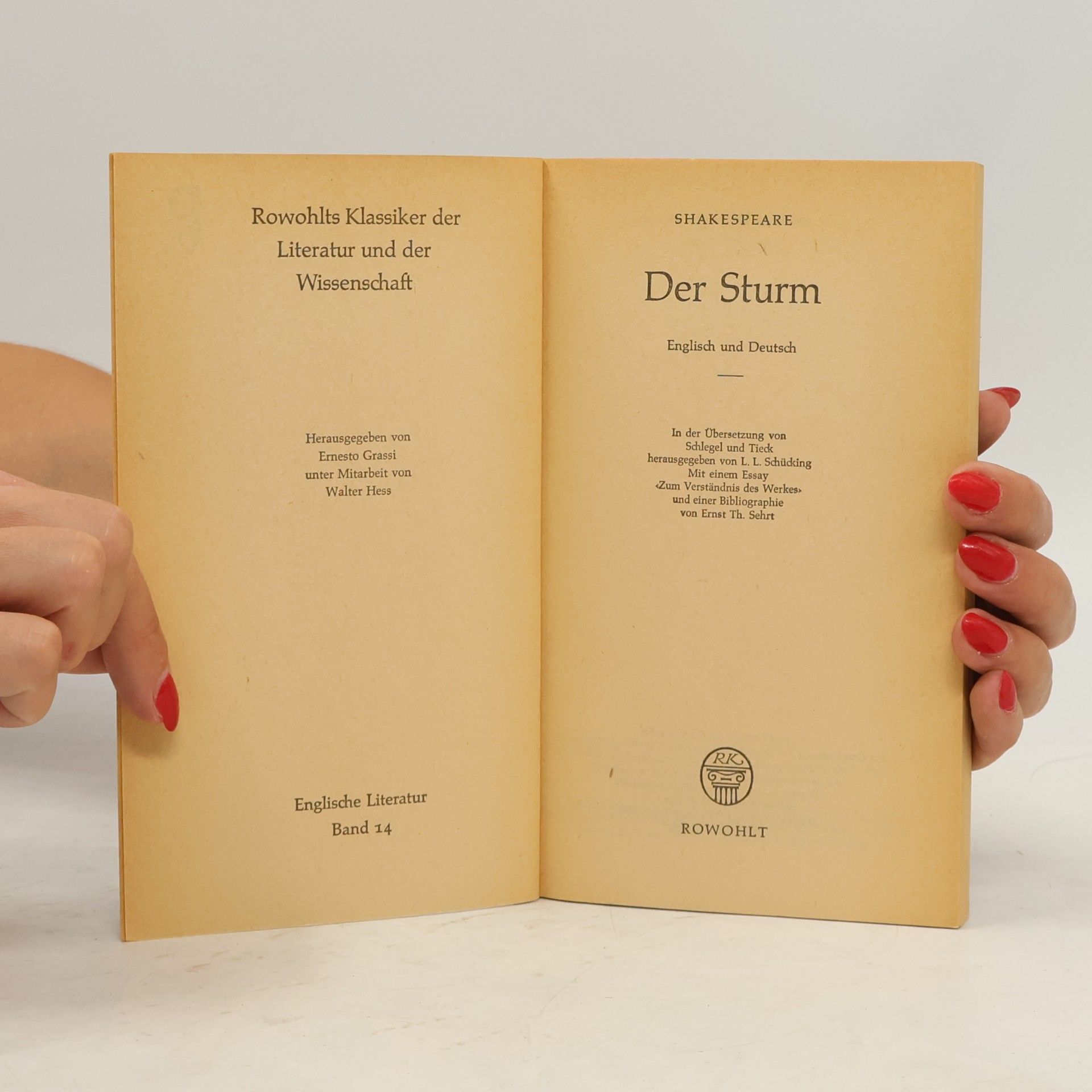William Shakespeare Der Sturm