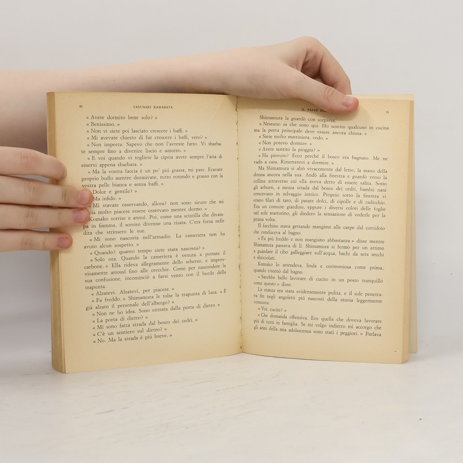 Jasunari Kawabata Il paese delle nevi