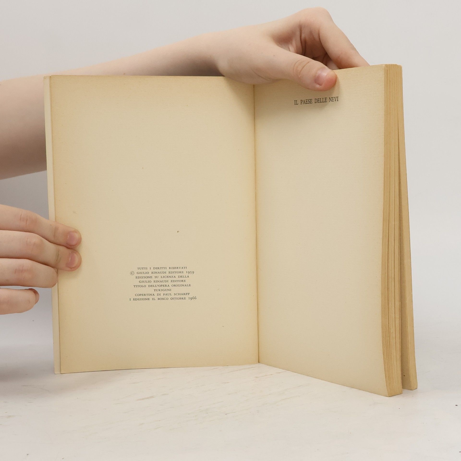 Jasunari Kawabata Il paese delle nevi