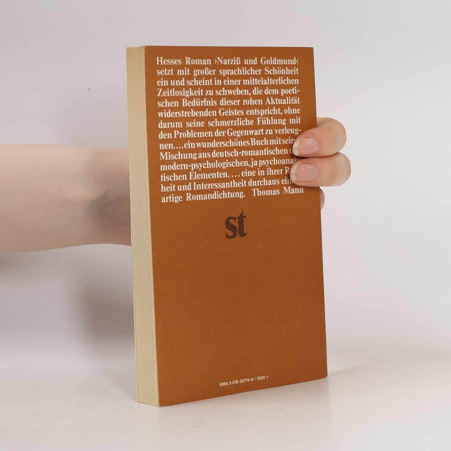 Hermann Hesse Narziß und Goldmund