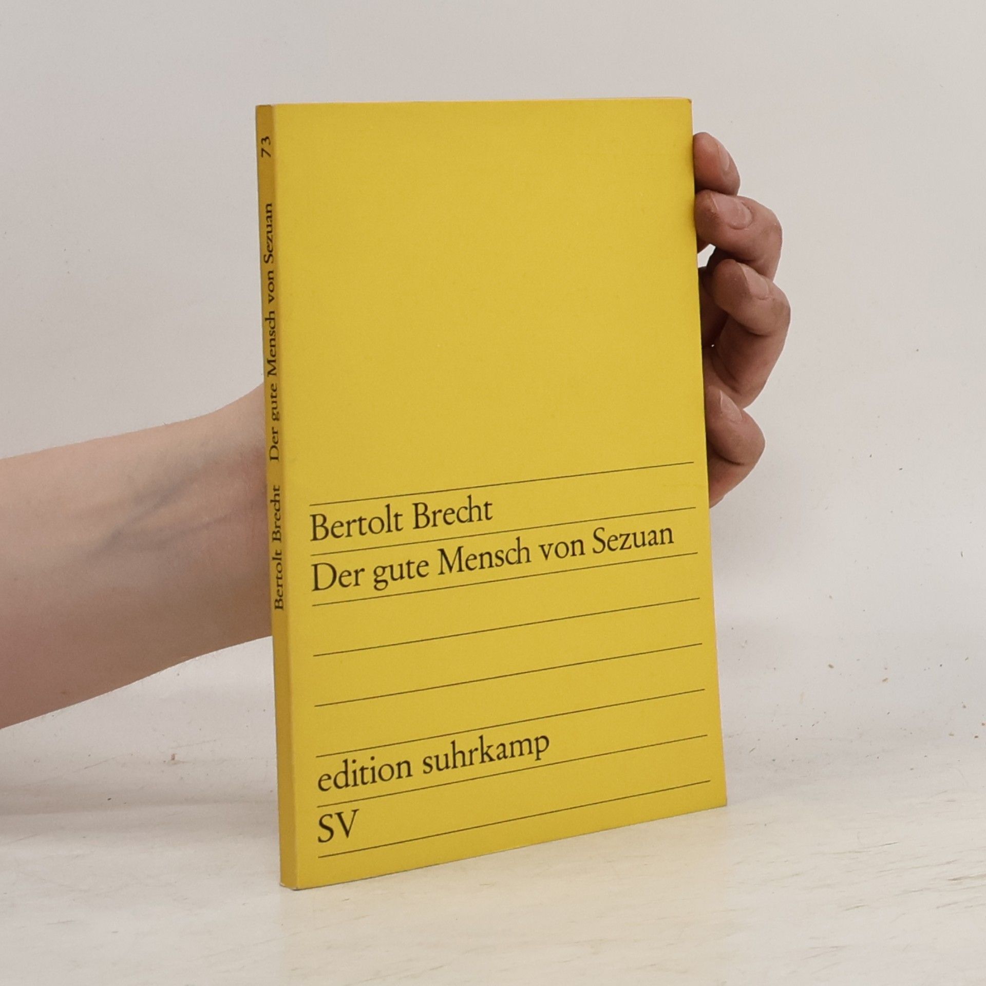 Bertolt Brecht Der gute Mensch von Sezuan