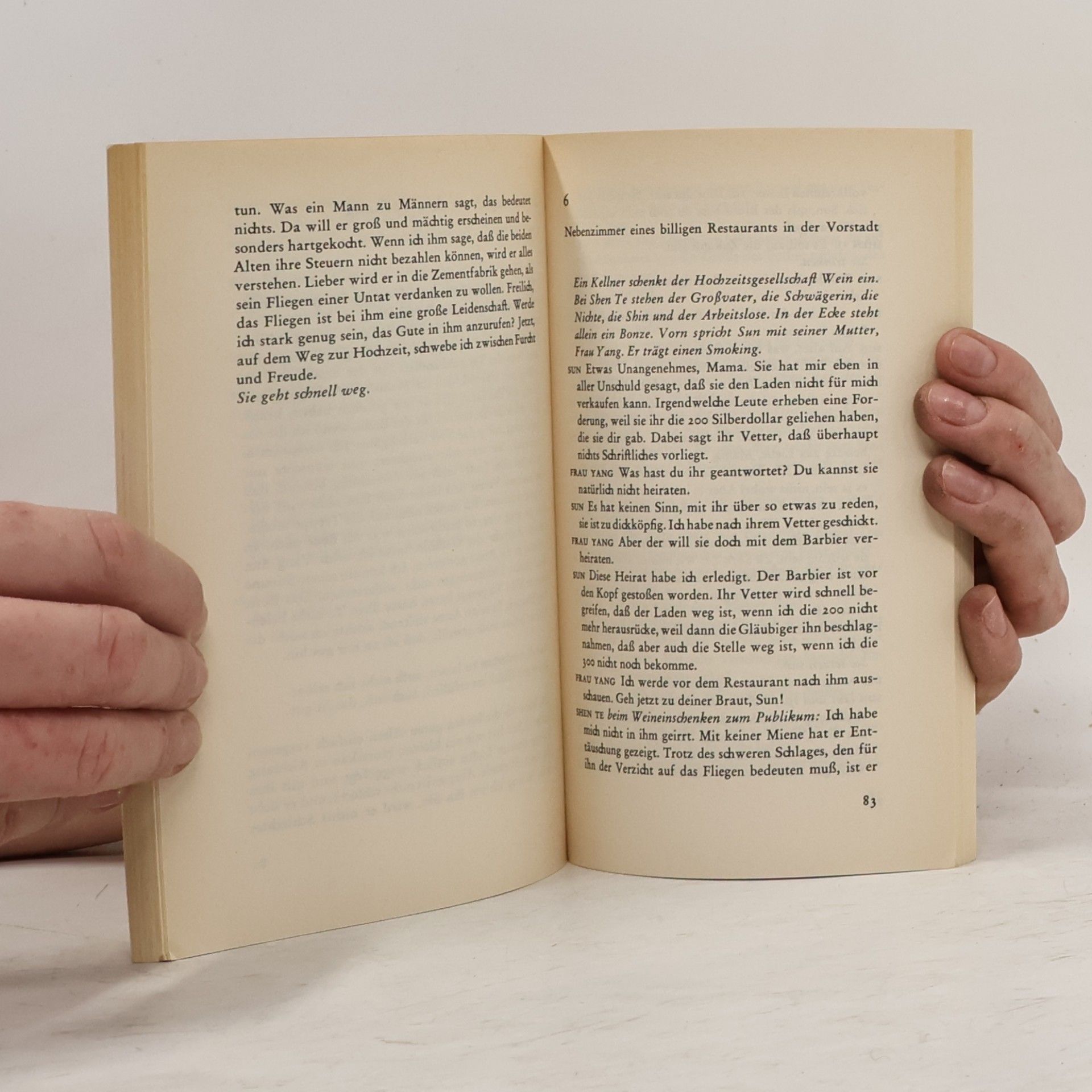 Bertolt Brecht Der gute Mensch von Sezuan