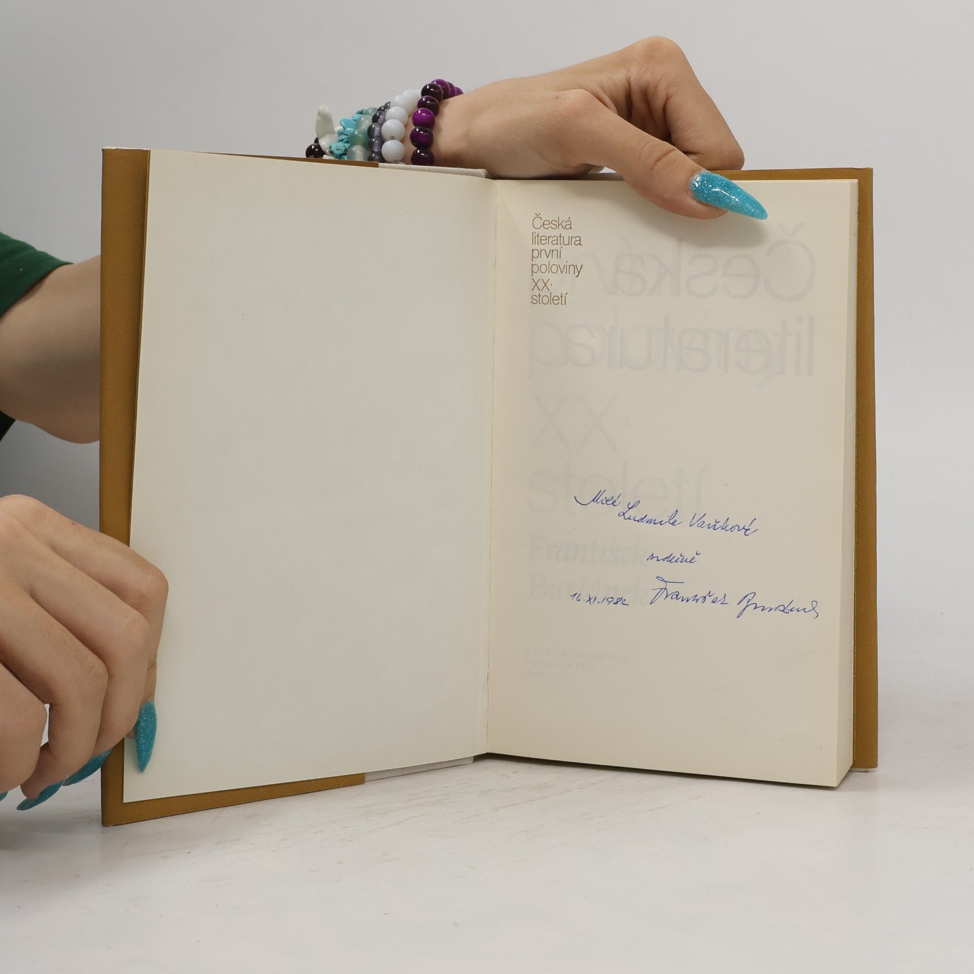 František Buriánek Česká literatura první poloviny XX. století