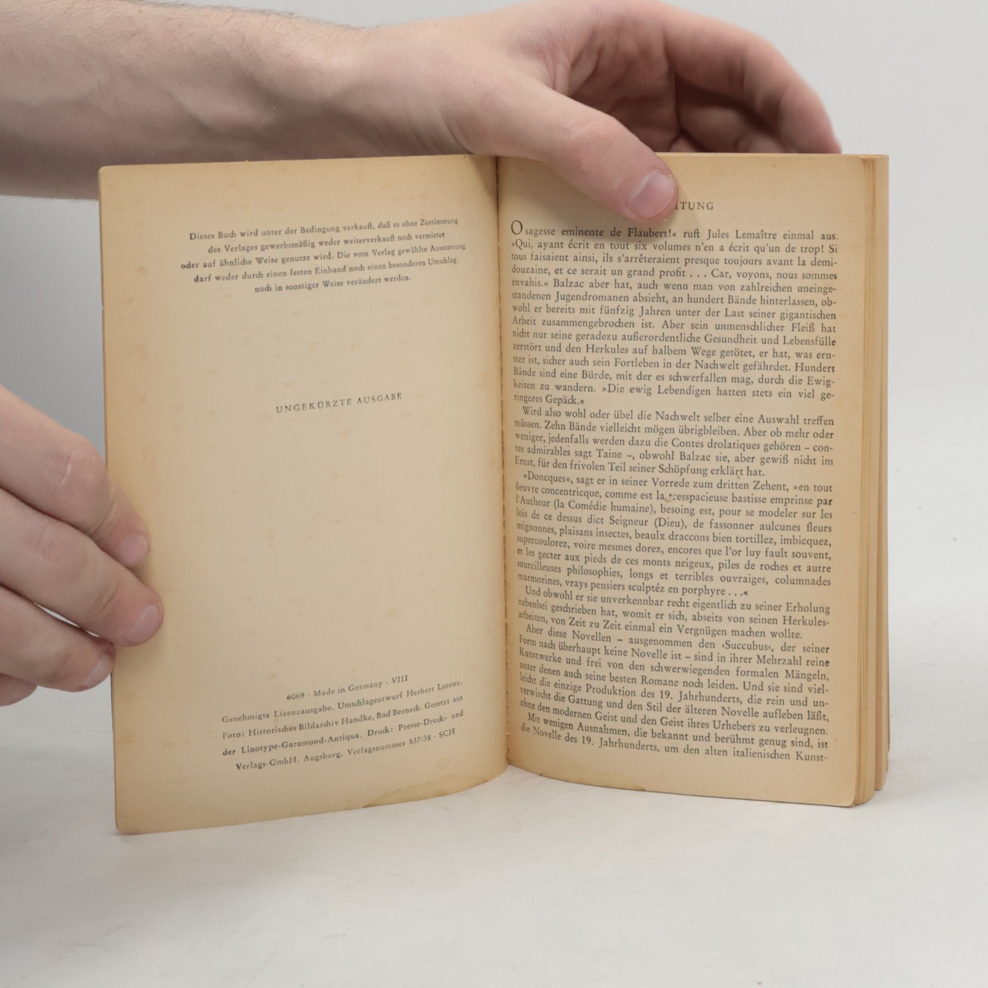 Honoré de Balzac Tolldreiste Geschichten