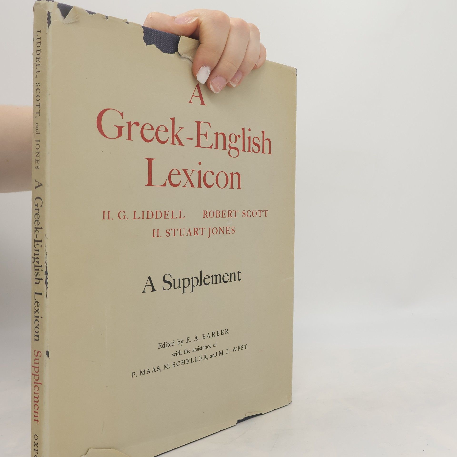 H. Stuart Jones A Greek English Lexicon