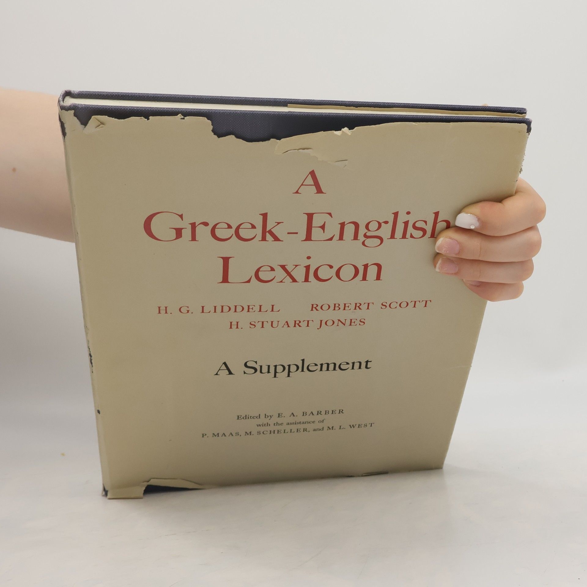 Henry George Liddell A Greek English Lexicon