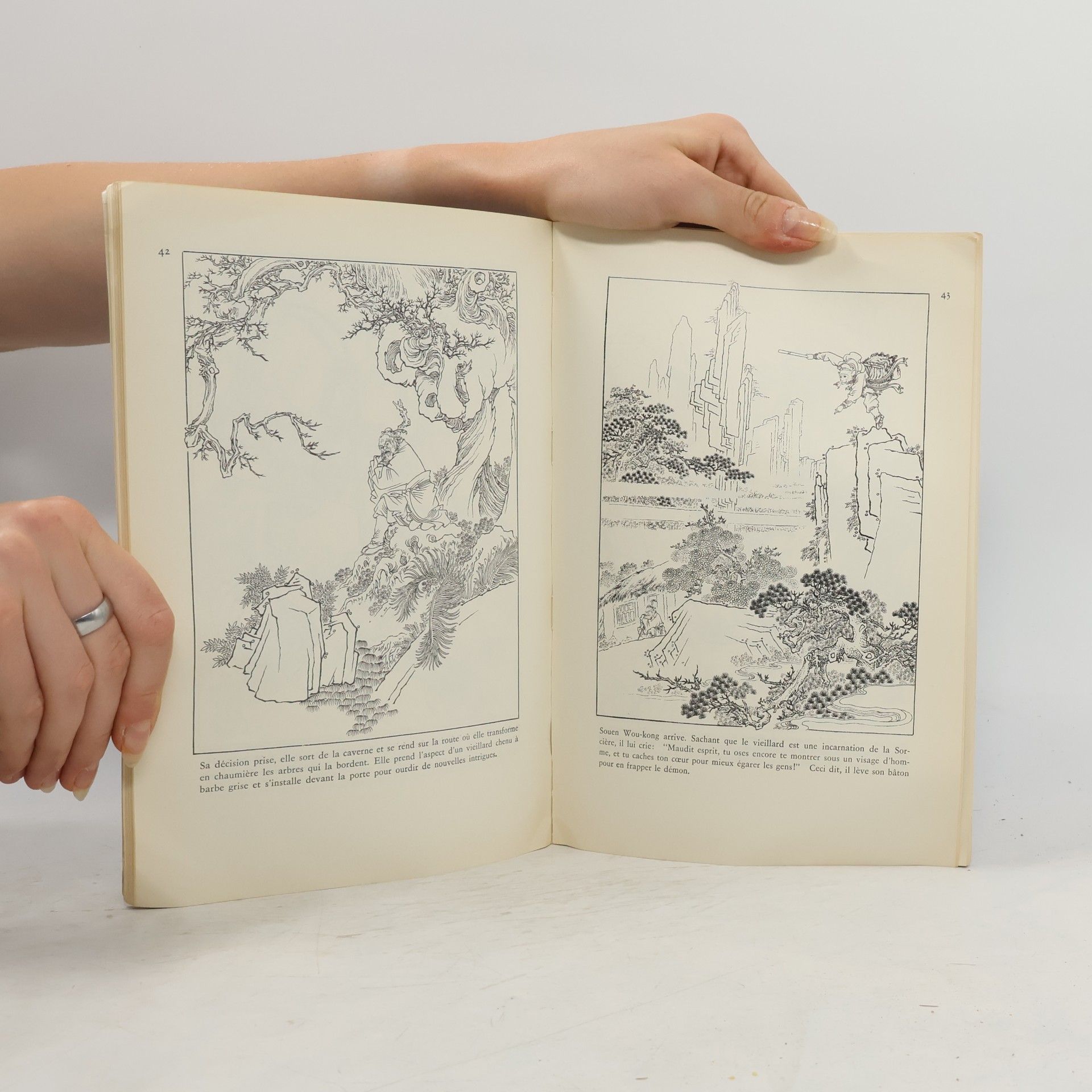 Wang Hsing-be Sun Wu-kung besiegt das Weisse-Knochen-Gespenst dreimal