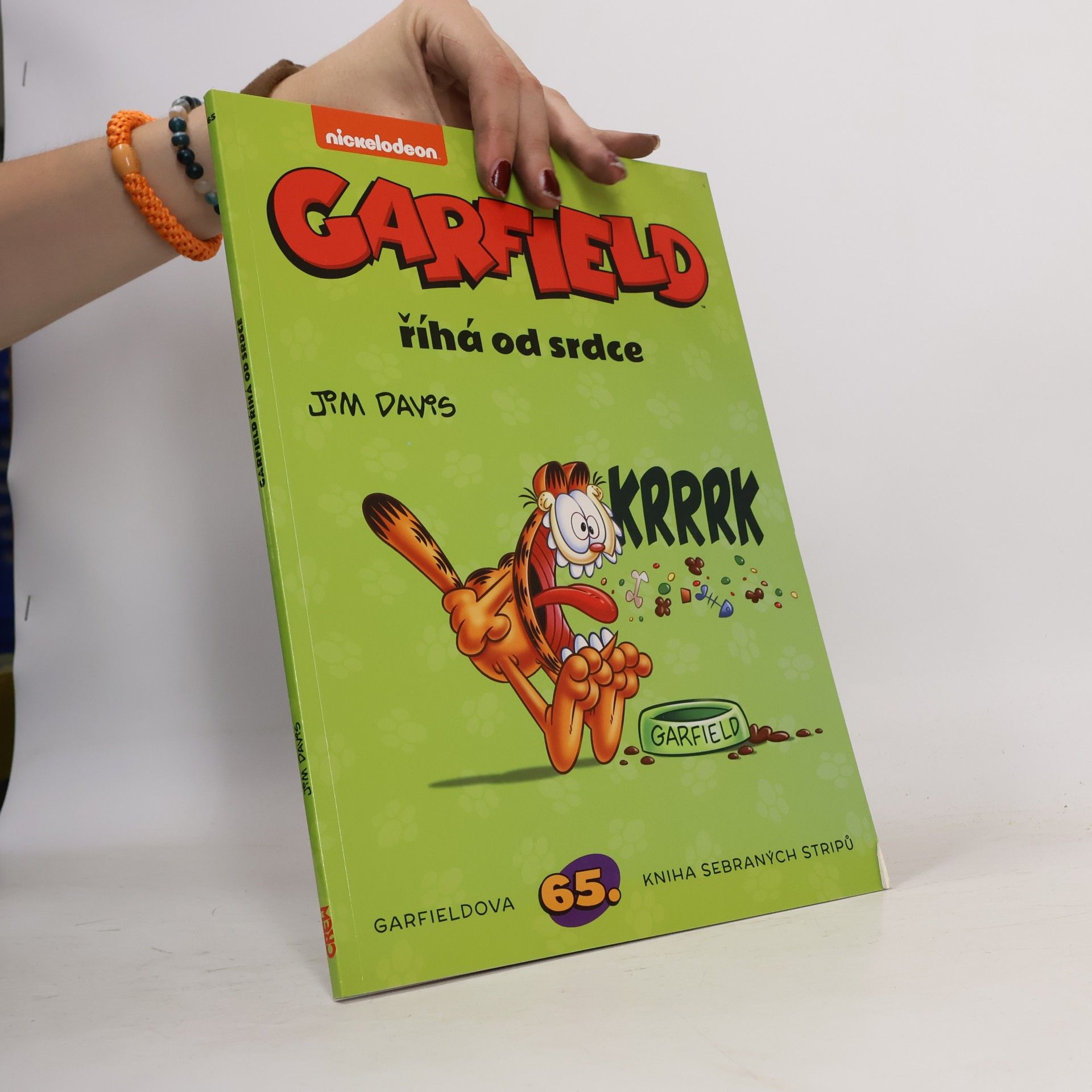 Jim Davis Garfield říhá od srdce