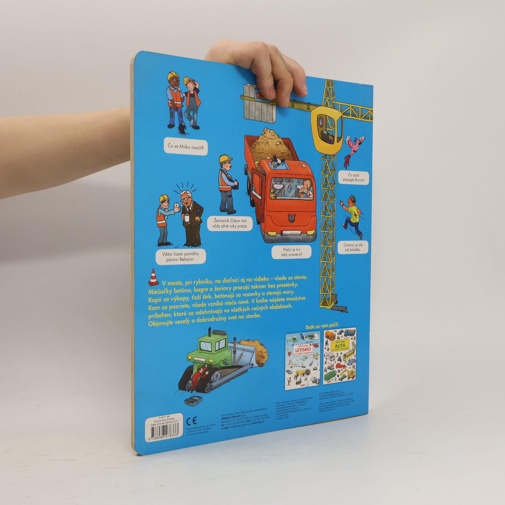 Isabelle Göntgen Stavba. Veľka knižka stavba pre malých rozprávačov