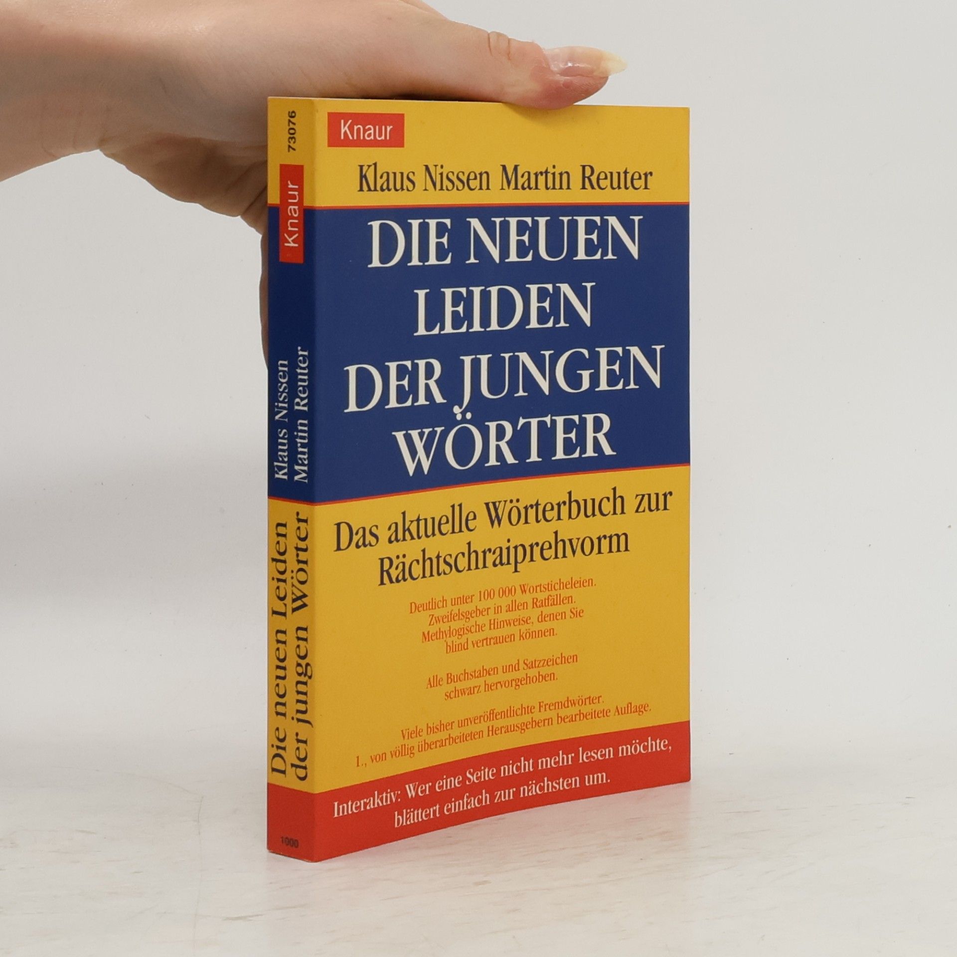 Klaus Nissen Die neuen Leiden der jungen Wörter