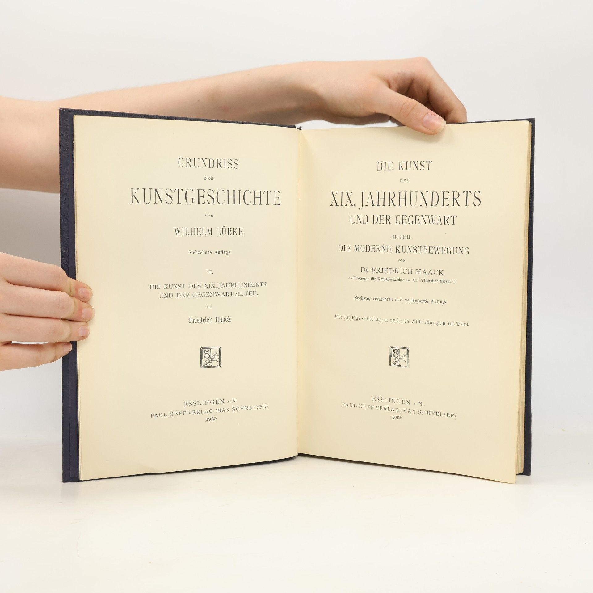 Friedrich Haack Die Kunst des XIX. Jahrhunderts und der Gegenwart II. Teil