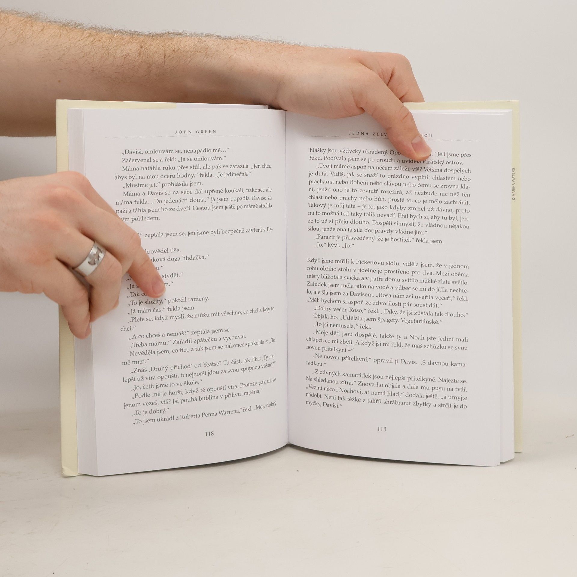 John Green Jedna želva za druhou
