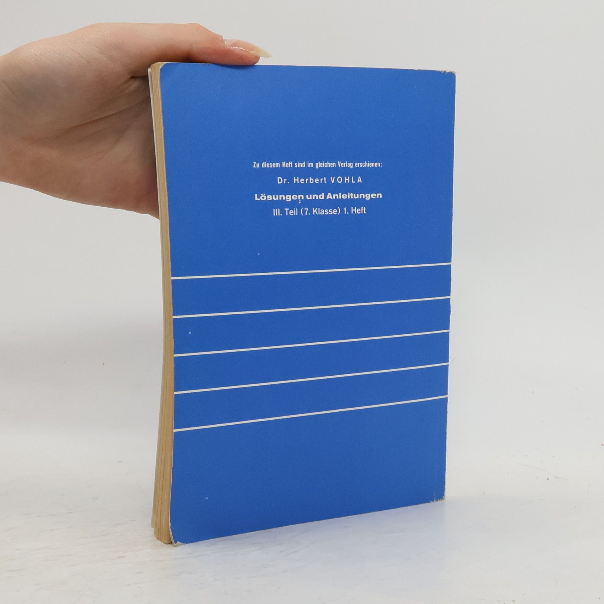 Kolektiv autorů Lehrbuch der Mathematik III. Teil
