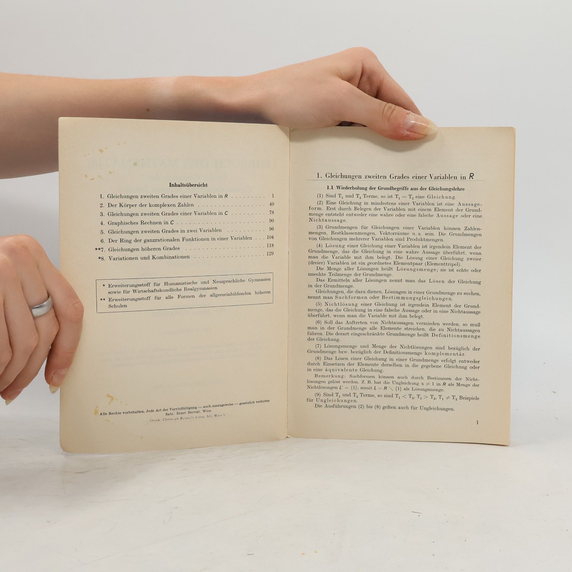 Kolektiv autorů Lehrbuch der Mathematik III. Teil