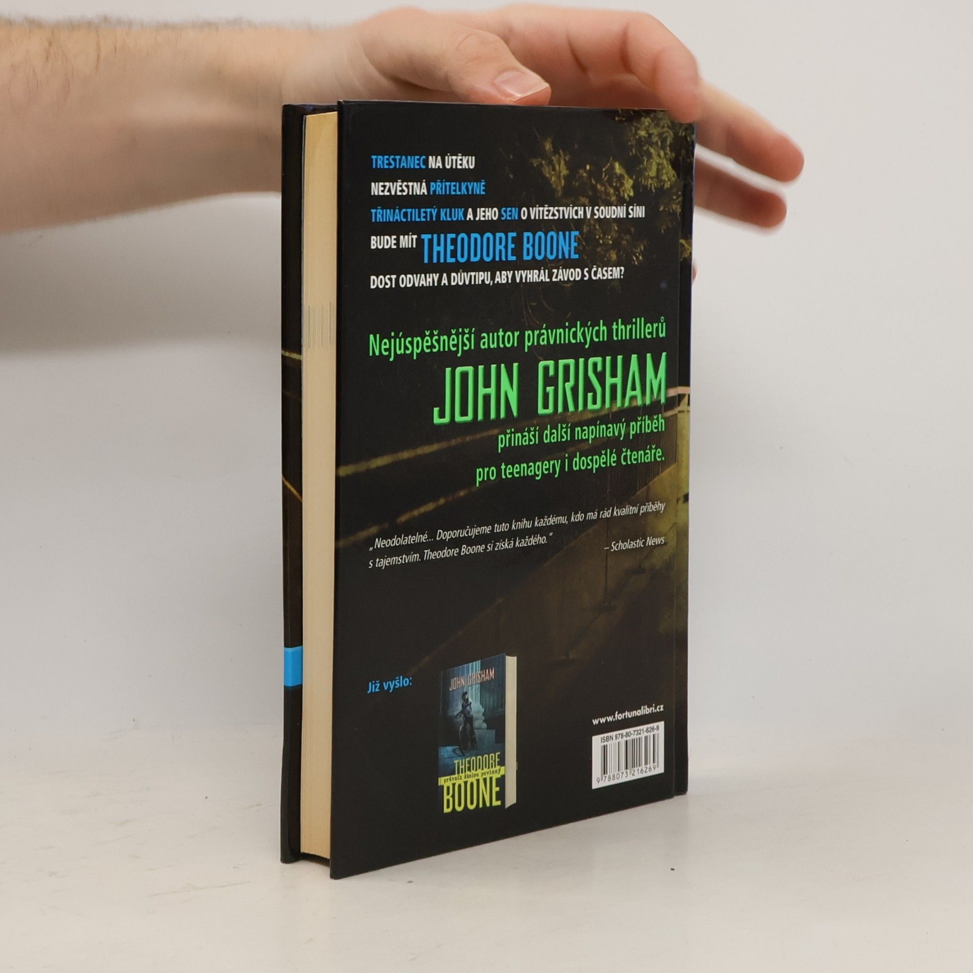 John Grisham Theodore Boone. Únos