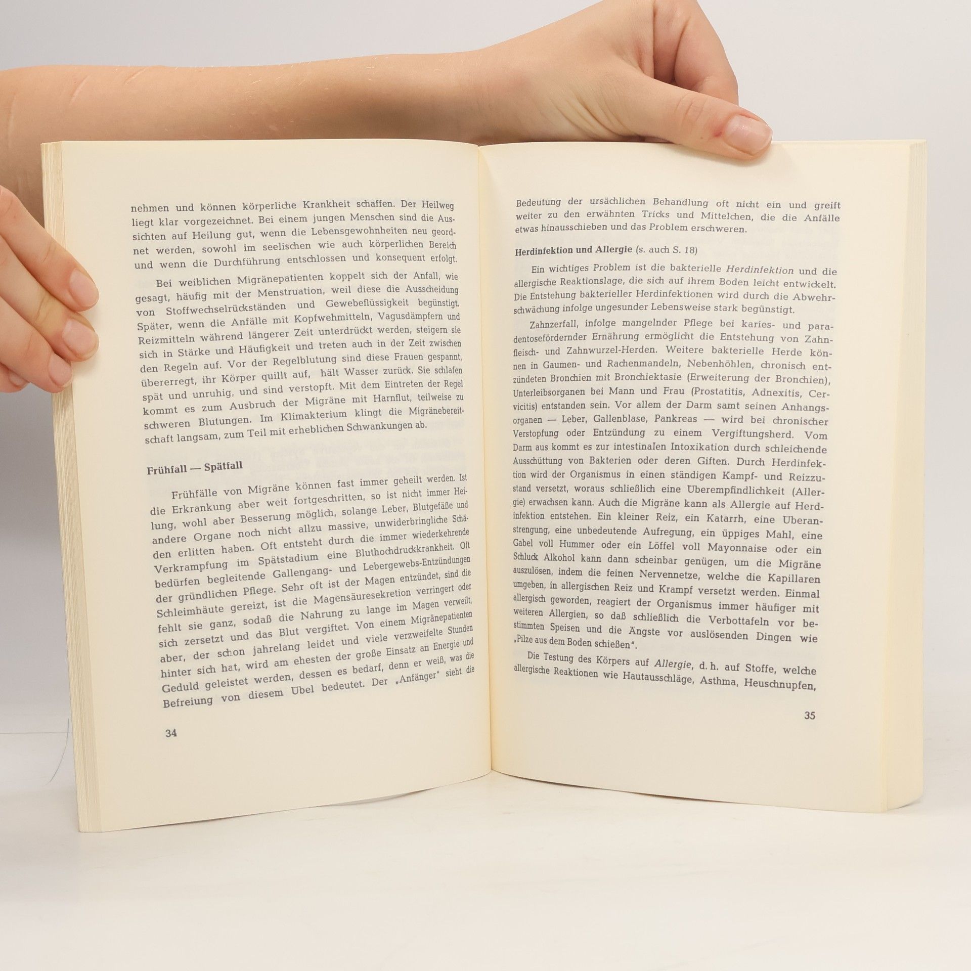 Kolektiv autorů Bircher-Benner-Handbuch 15. Kopfschmerzen Und Migräne