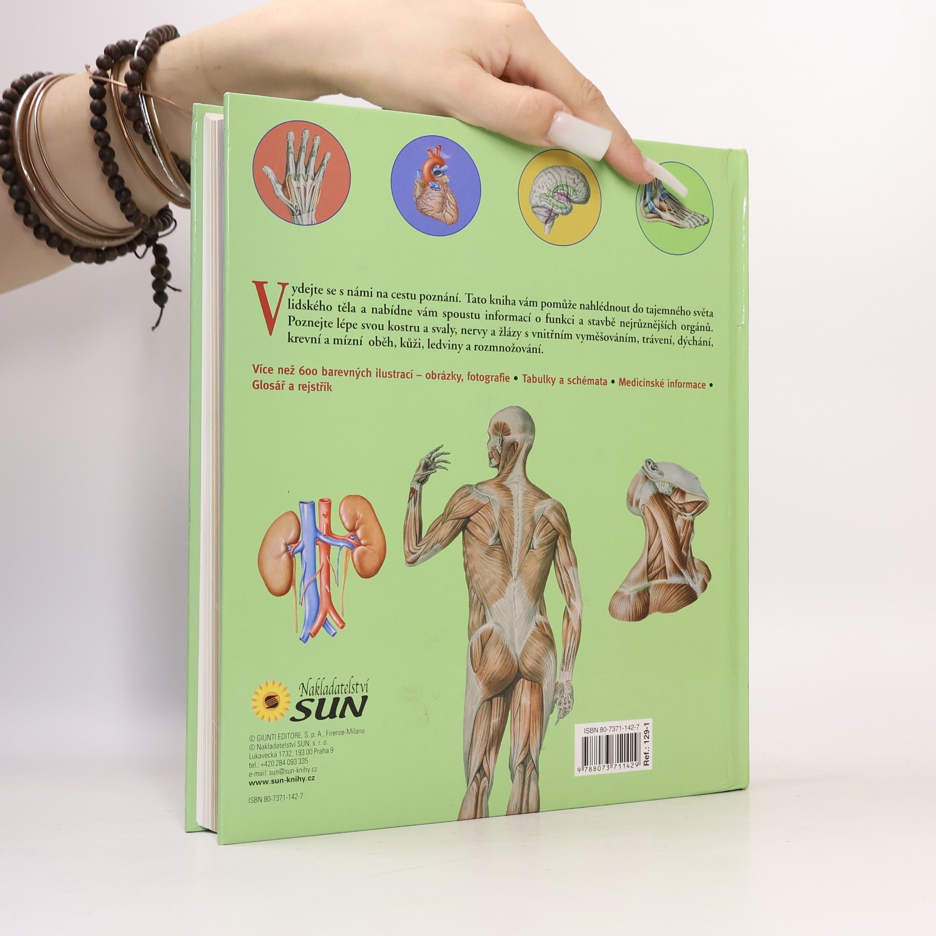 Adriana Rigutti Ilustrovaný atlas anatomie