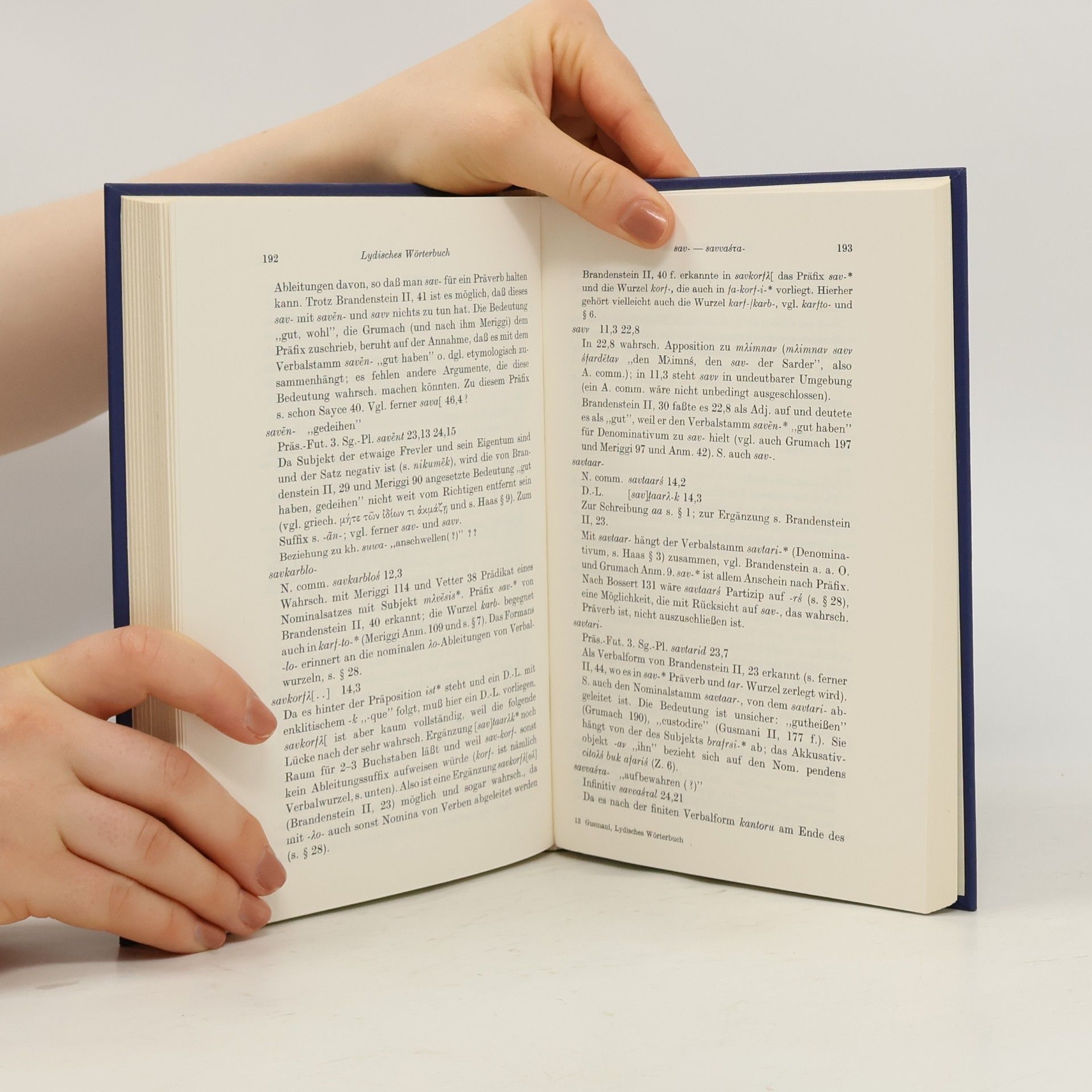 Roberto Gusmani Lydisches Wörterbuch