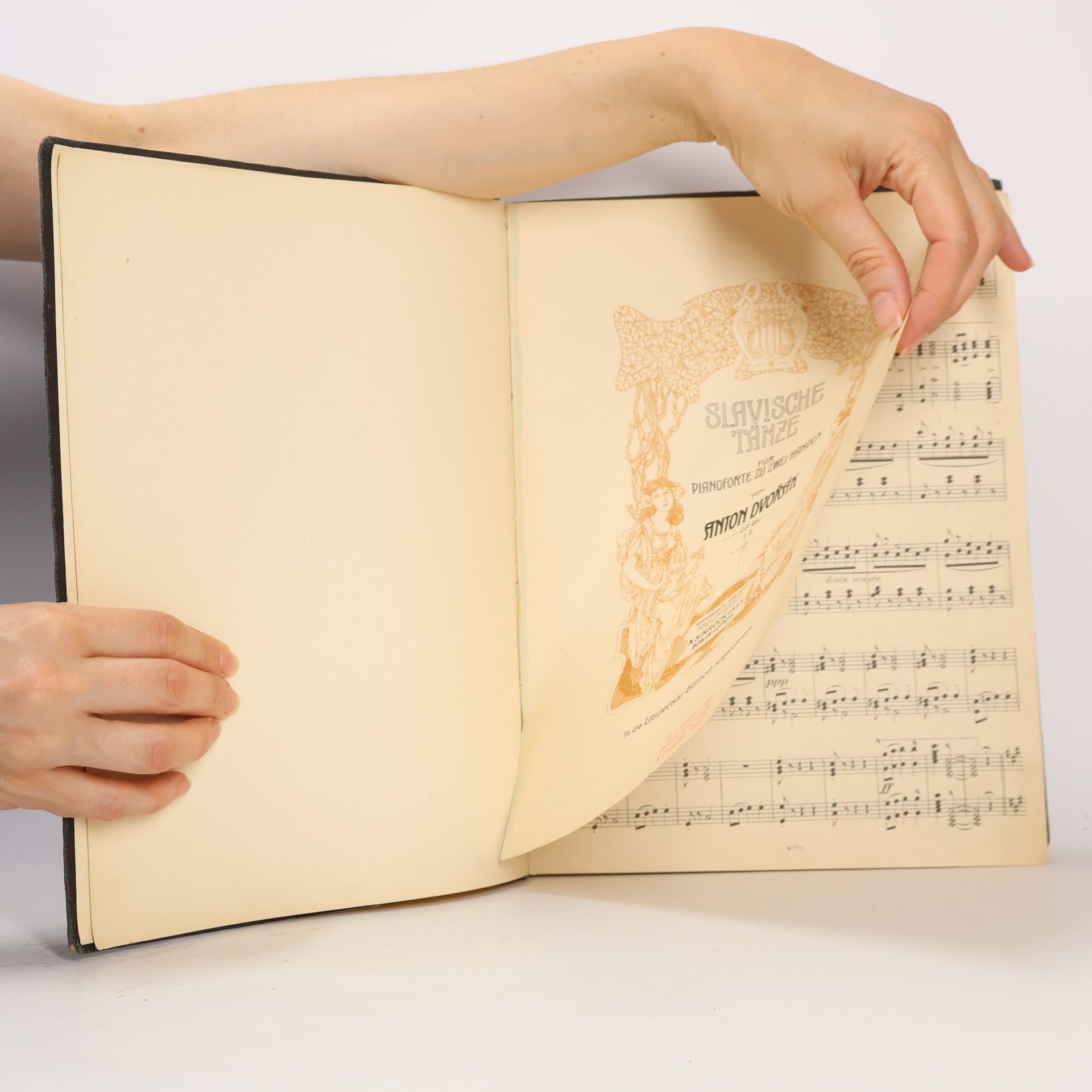 Antonín Dvořák Slavische Tänze für Pianoforte zu zwei Händen