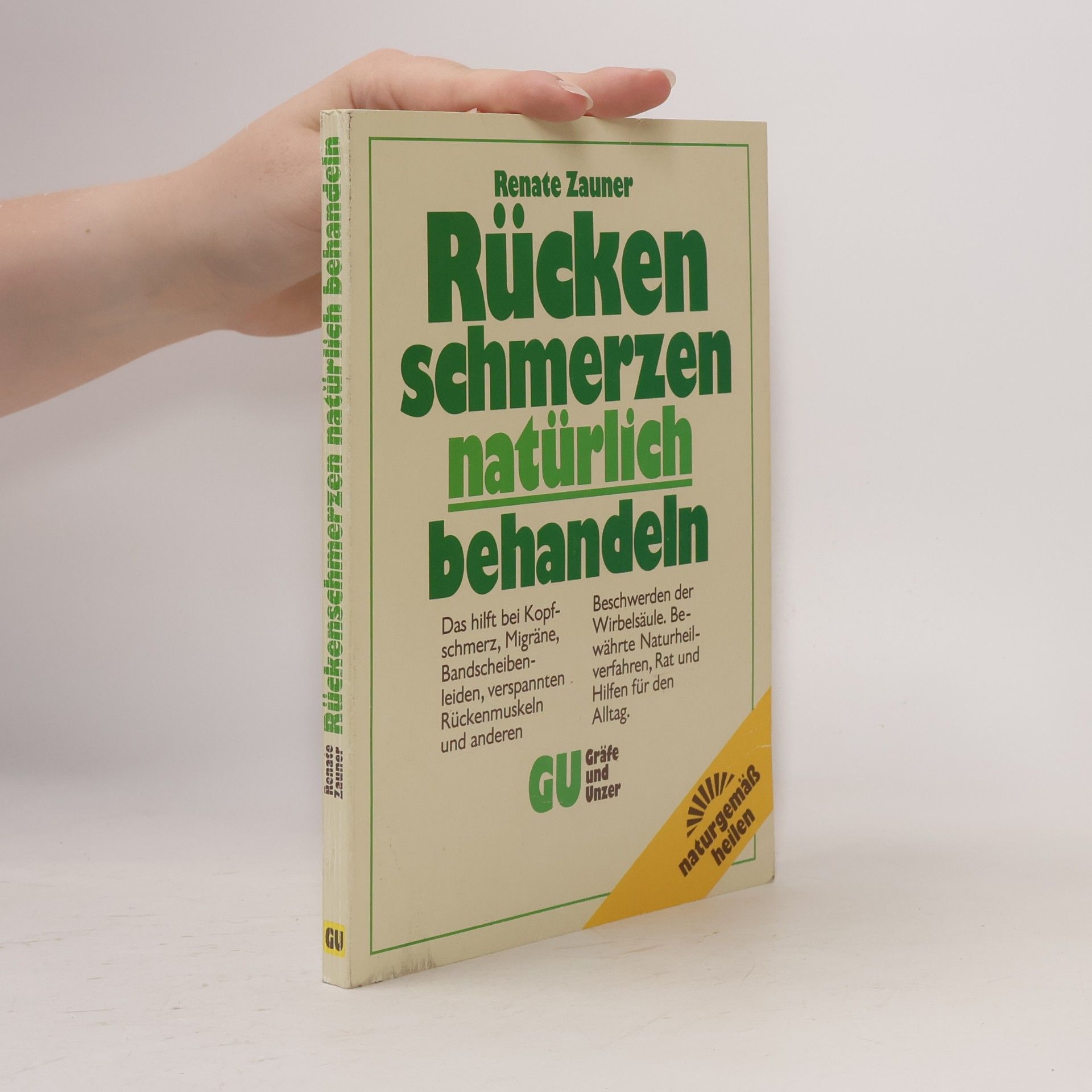 Renate Zauner Rückenschmerzen natürlich behandeln