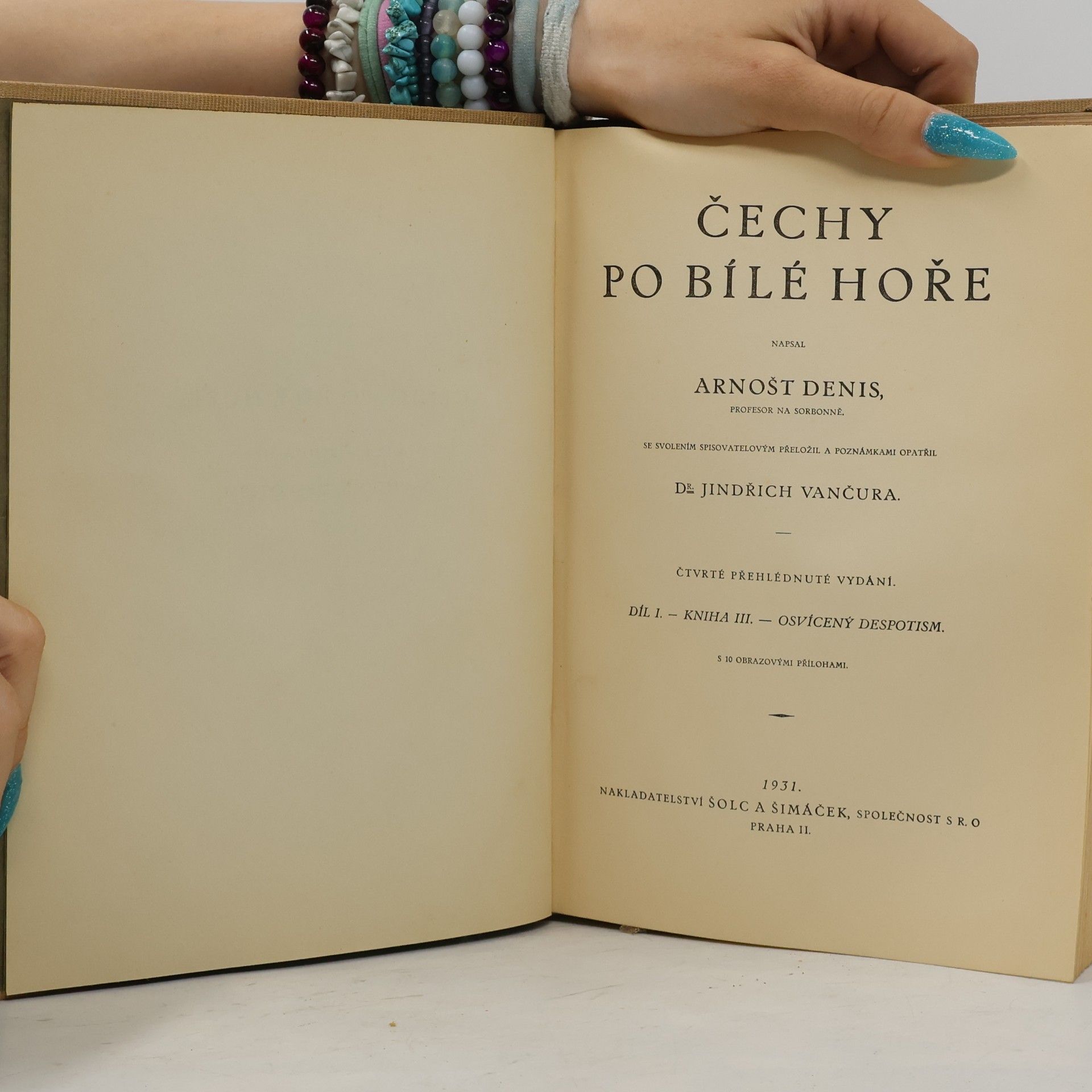 Arnošt Denis Čechy po Bílé hoře, Díl I. - Kniha III. - Osvícený despotism