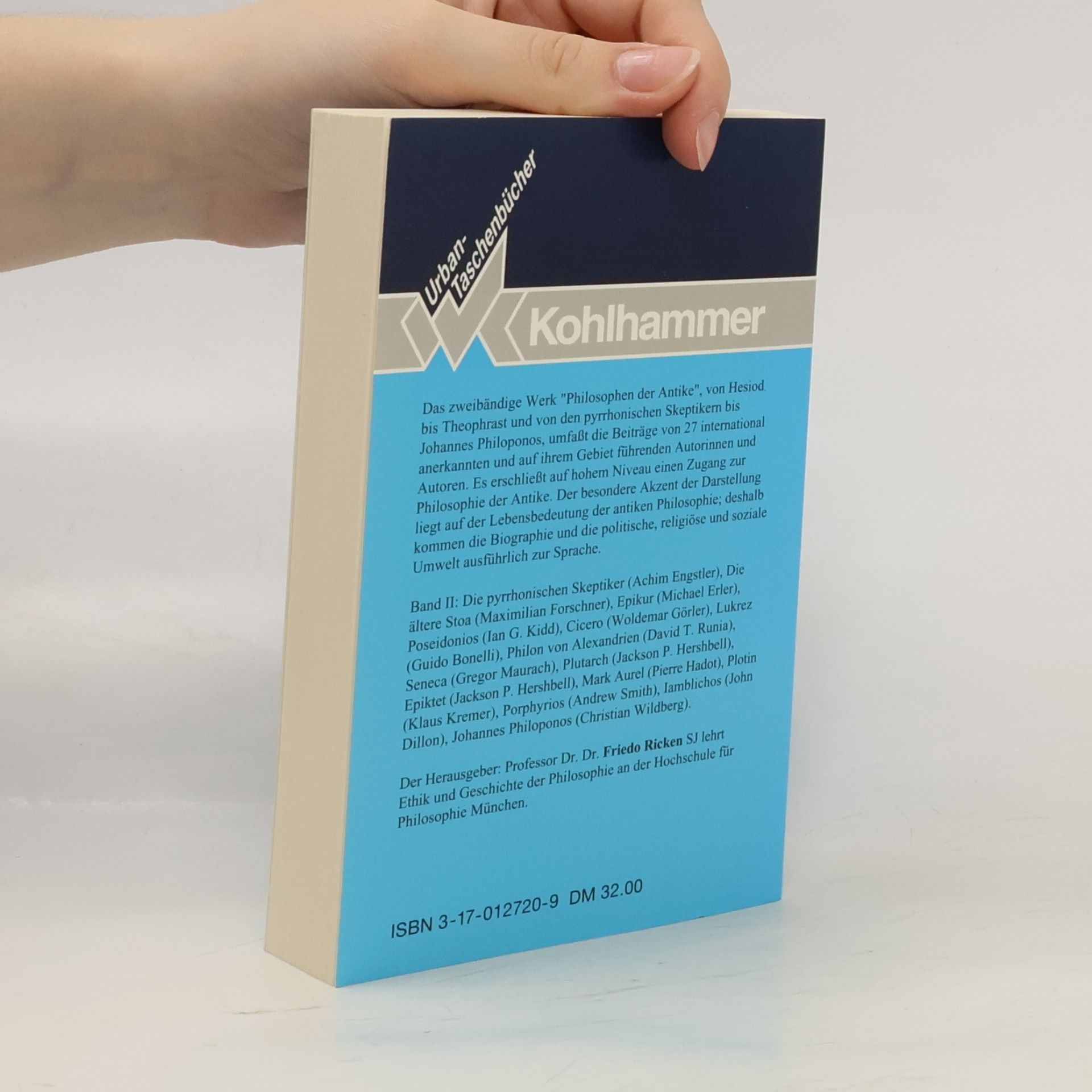 Achim Engstler Urban-Taschenbücher: Philosophen der Antike II
