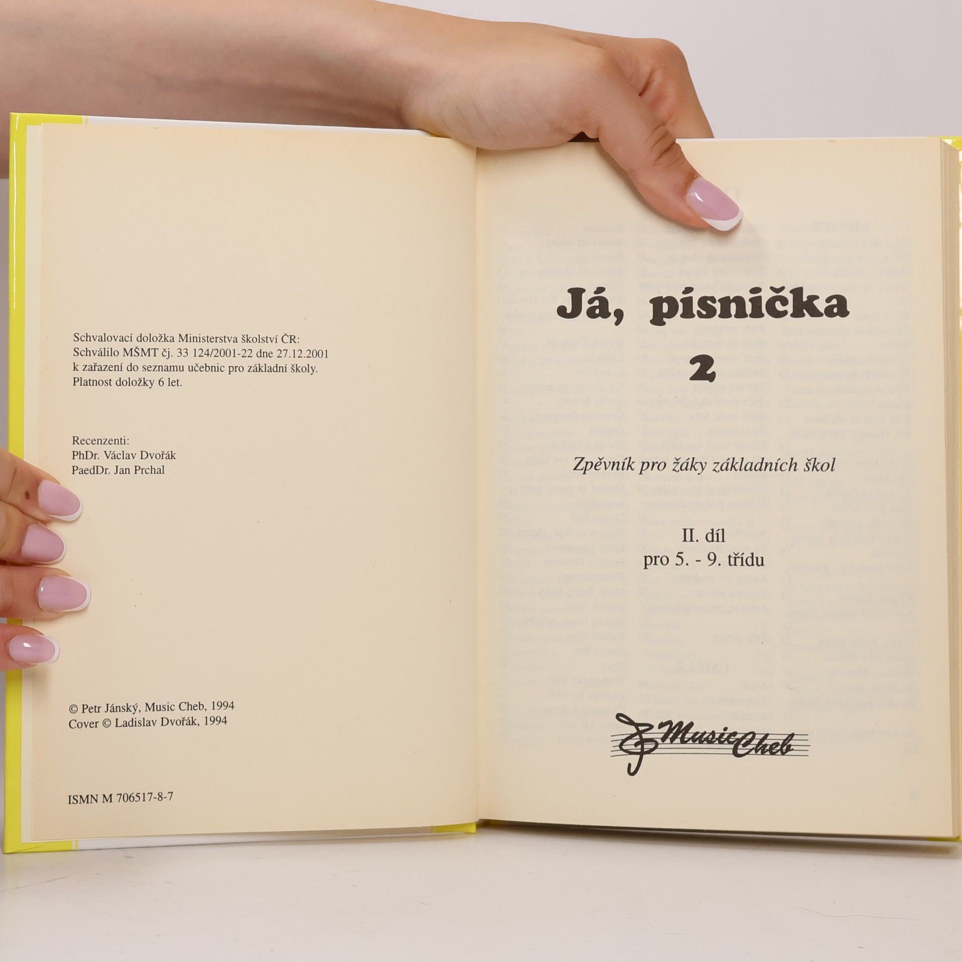 Petr Jánský Já, písnička 2