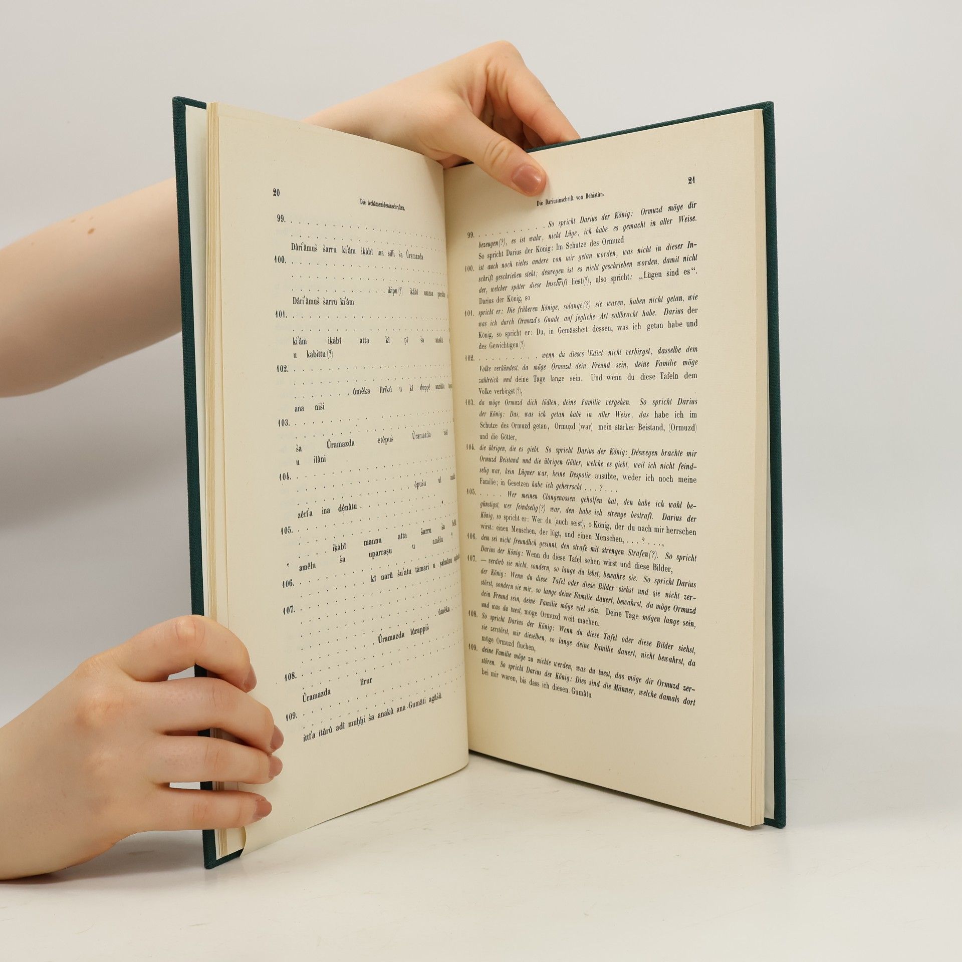 Carl Bezold Die Achämenideninschriften