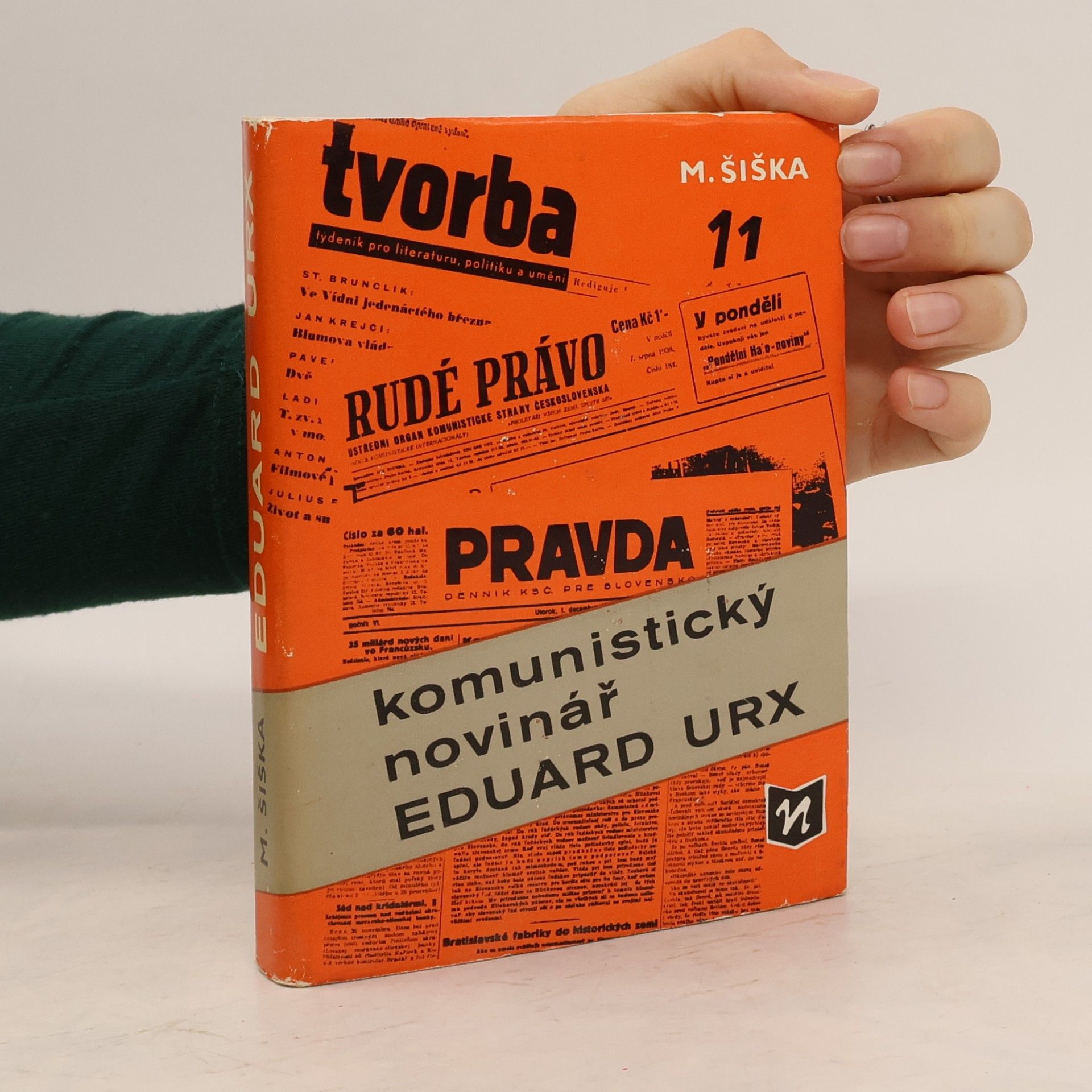 Miroslav Šiška Komunistický novinář Eduard Urx