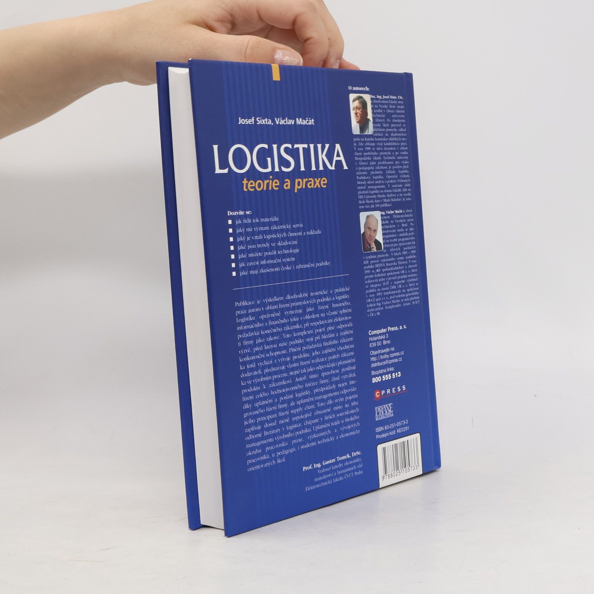 Josef Sixta Logistika: Teorie a praxe