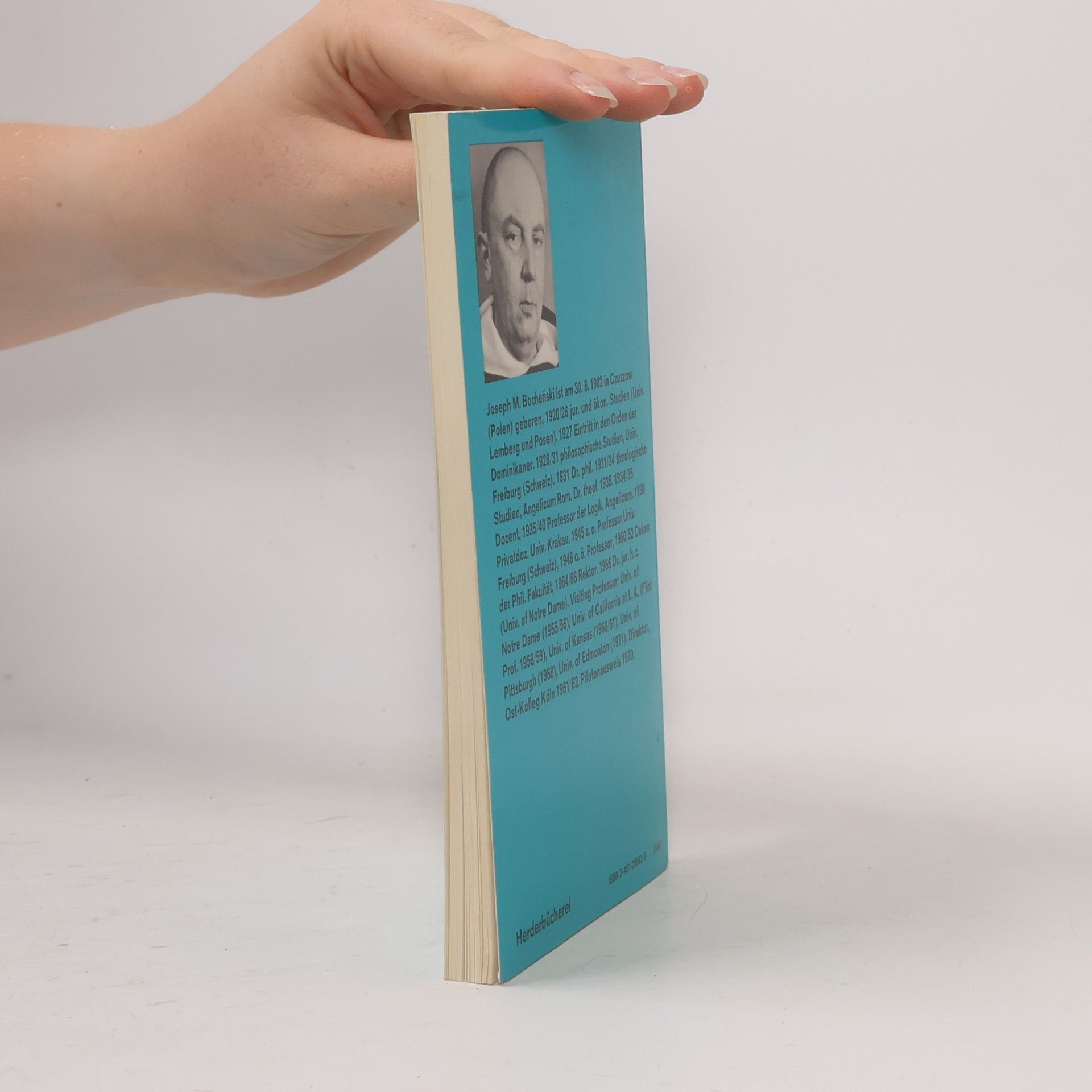 Józef Maria Bocheński Wege zum philosophischen Denken