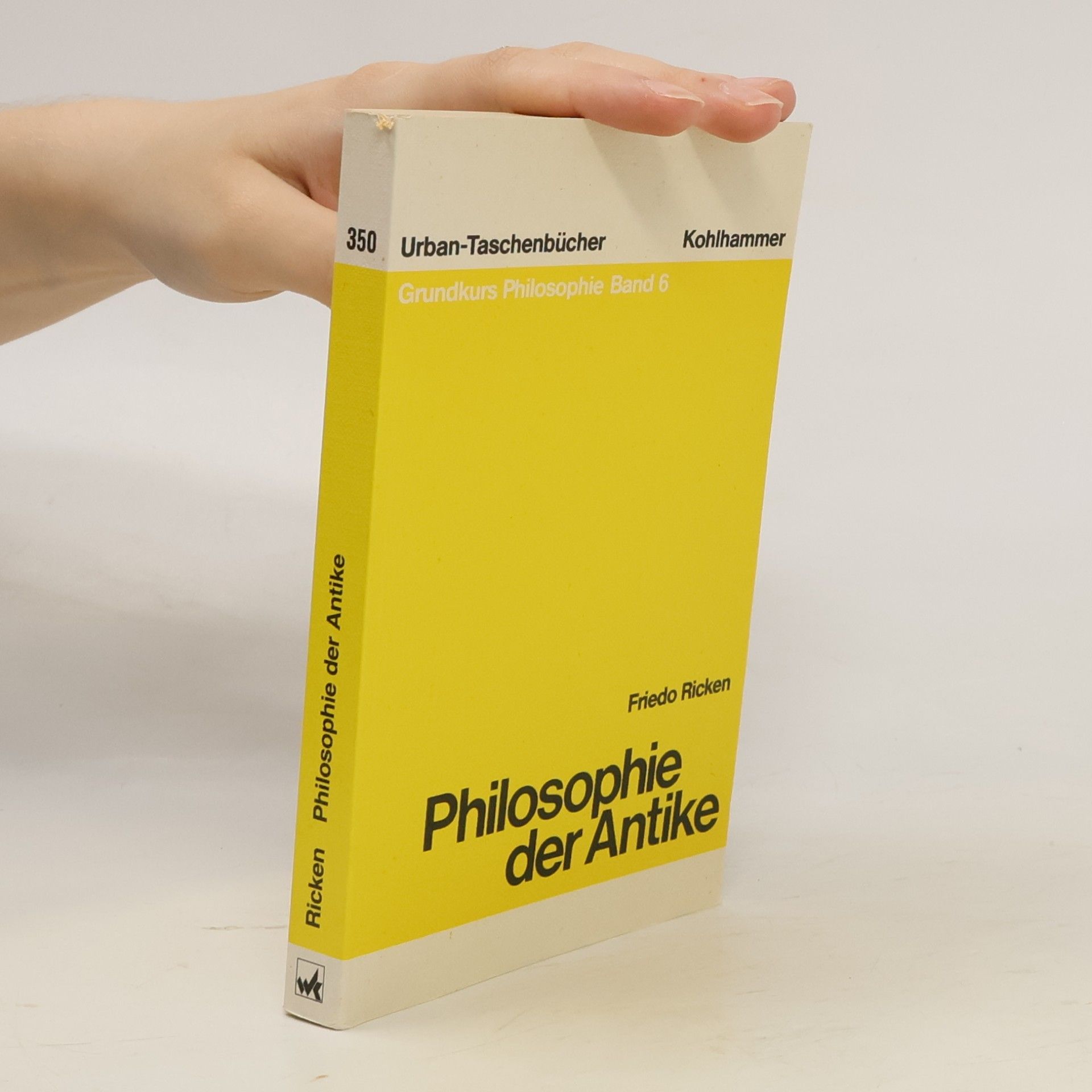 Friedo Ricken Philosophie der Antike
