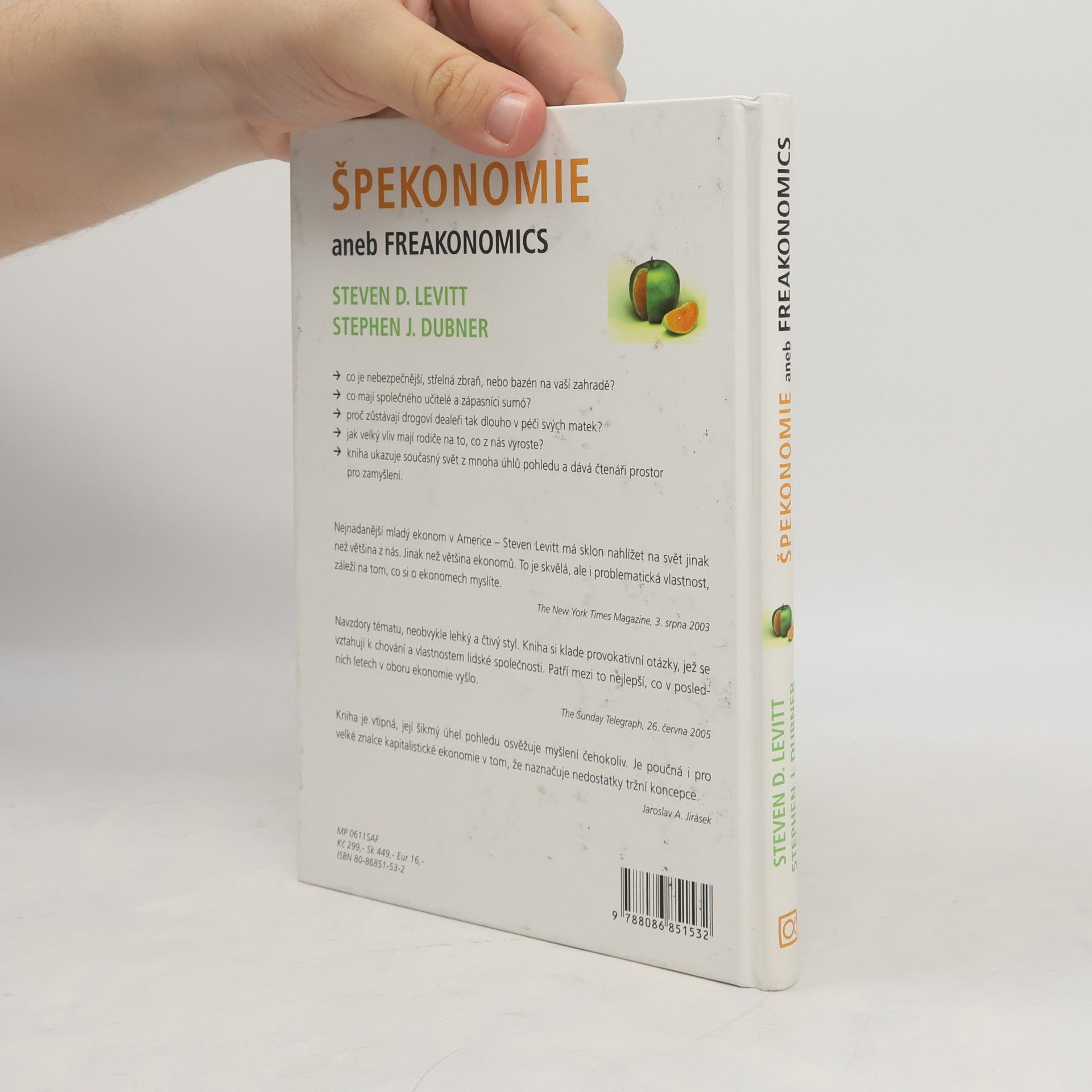 Steven D. Levitt Špekonomie aneb Freakonomics