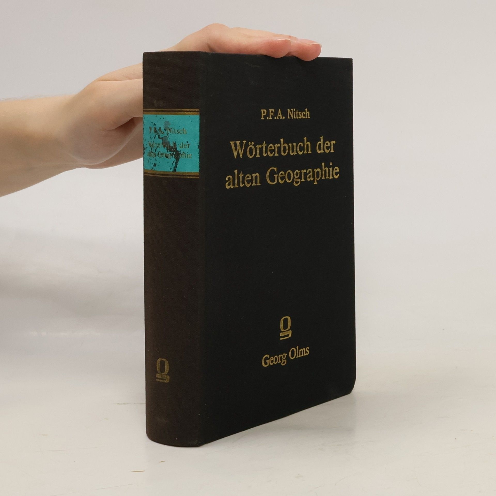 Paul Friedrich Achat Nitsch Wörterbuch der alten Geographie