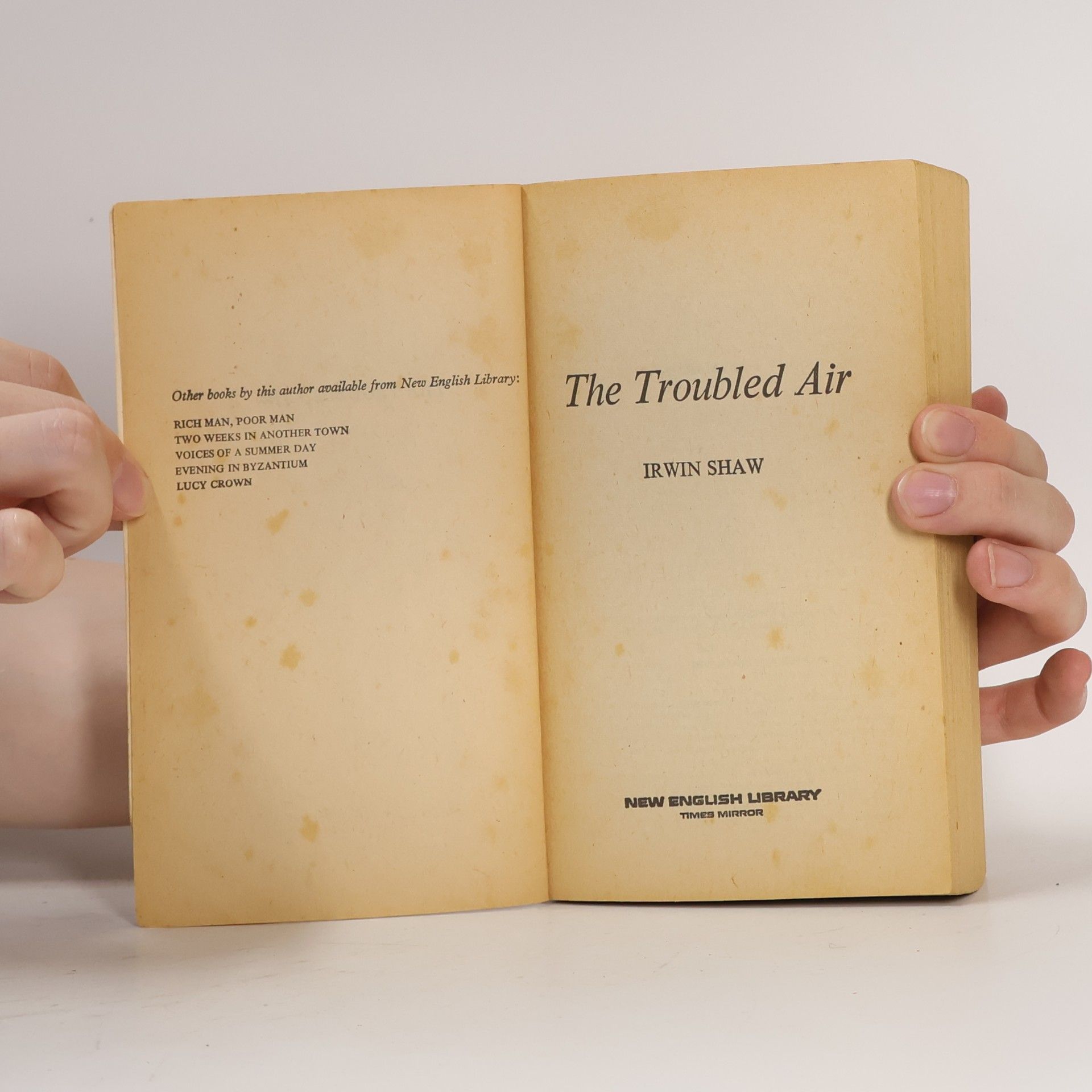 Irwin Shaw The Troubled Air