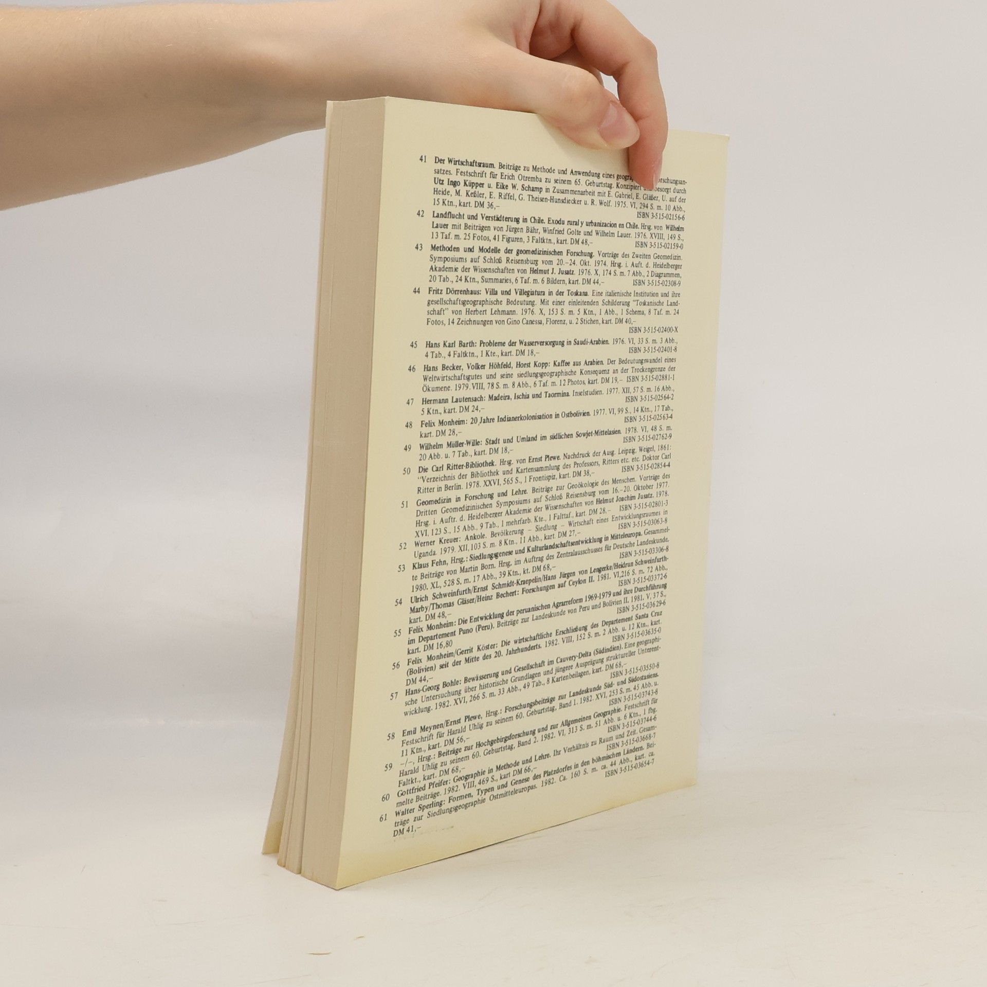 Gottfried Pfeifer Geographie in Methode und Lehre. Kulturgeographie in Methode und Lehre