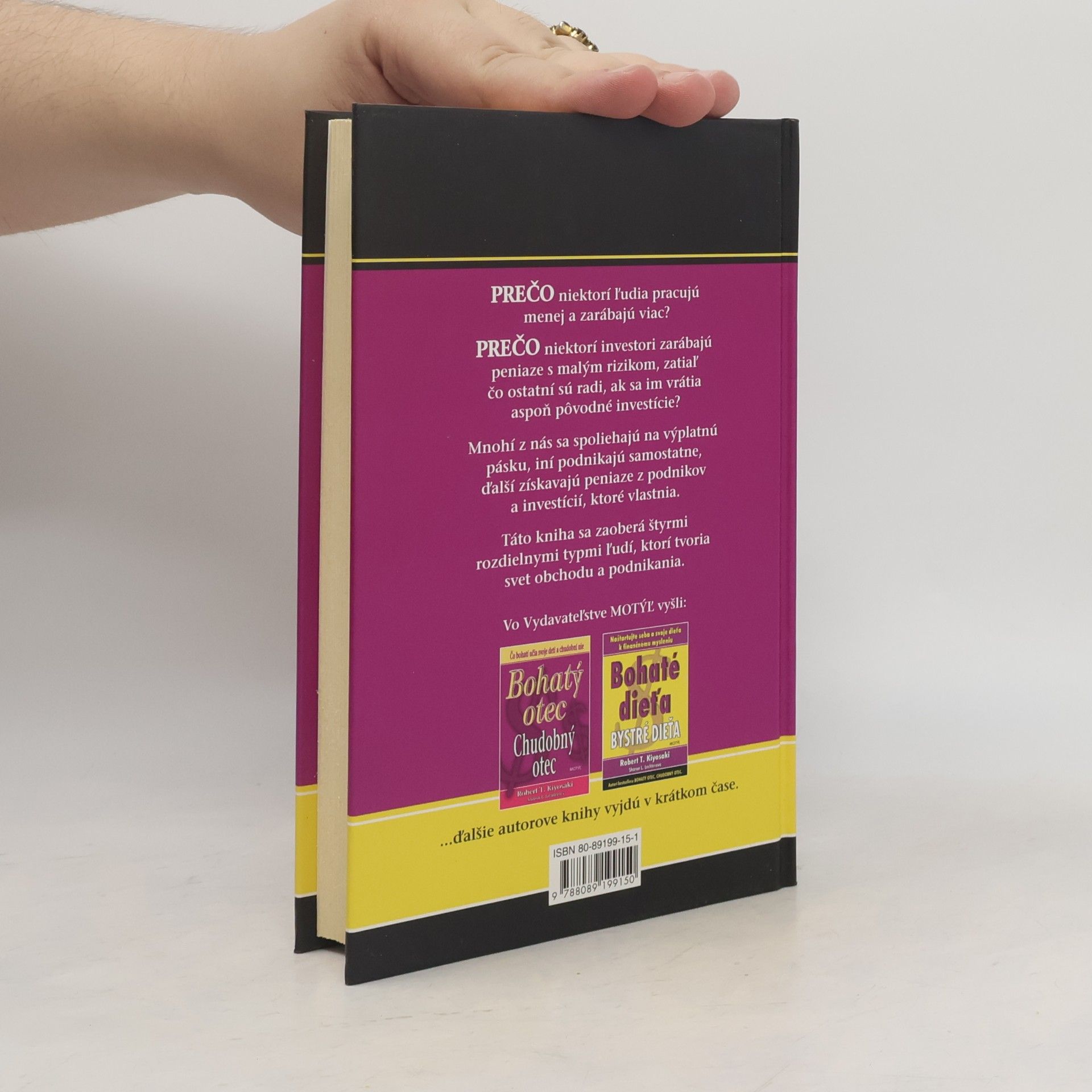 Robert Kiyosaki Cashflow kvadrant