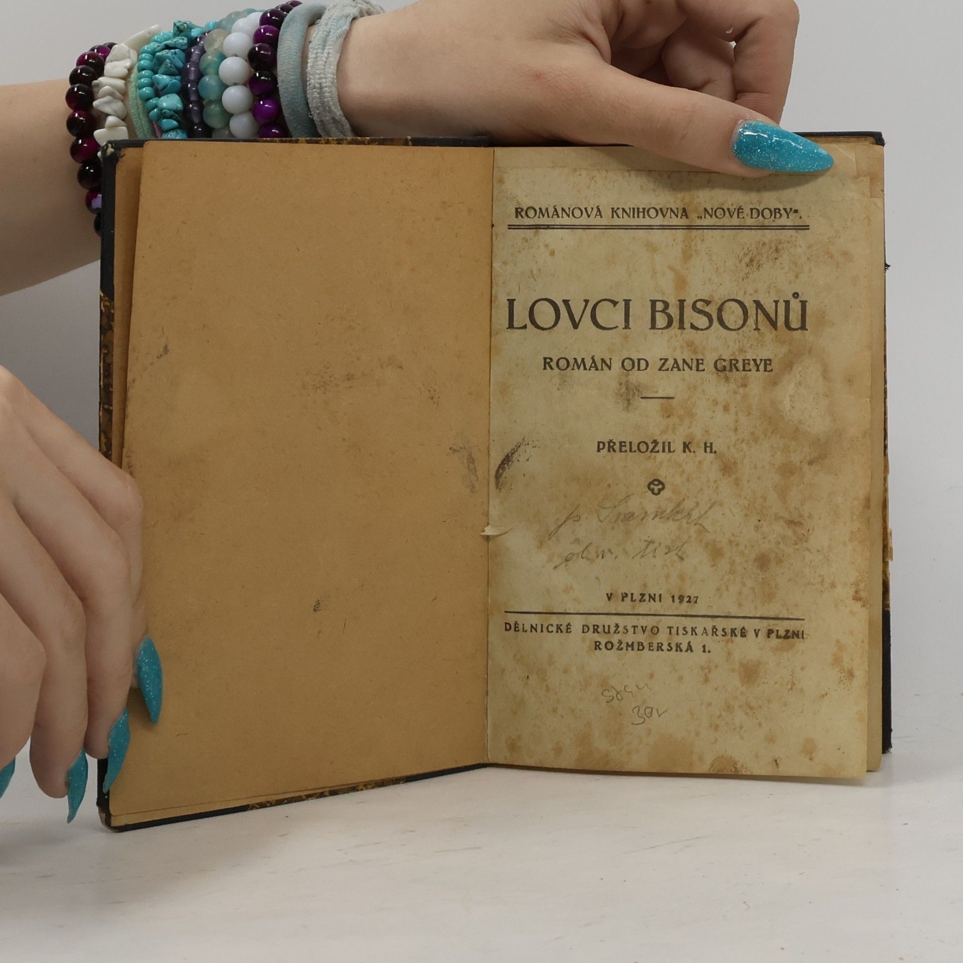 Zane Grey Lovci bisonů