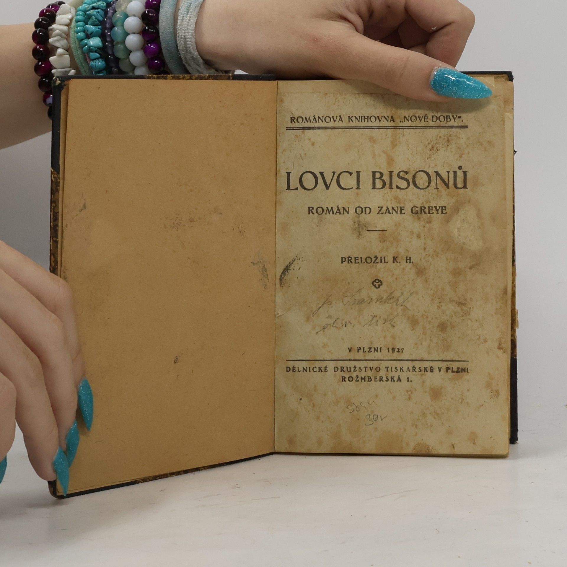 Zane Grey Lovci bisonů