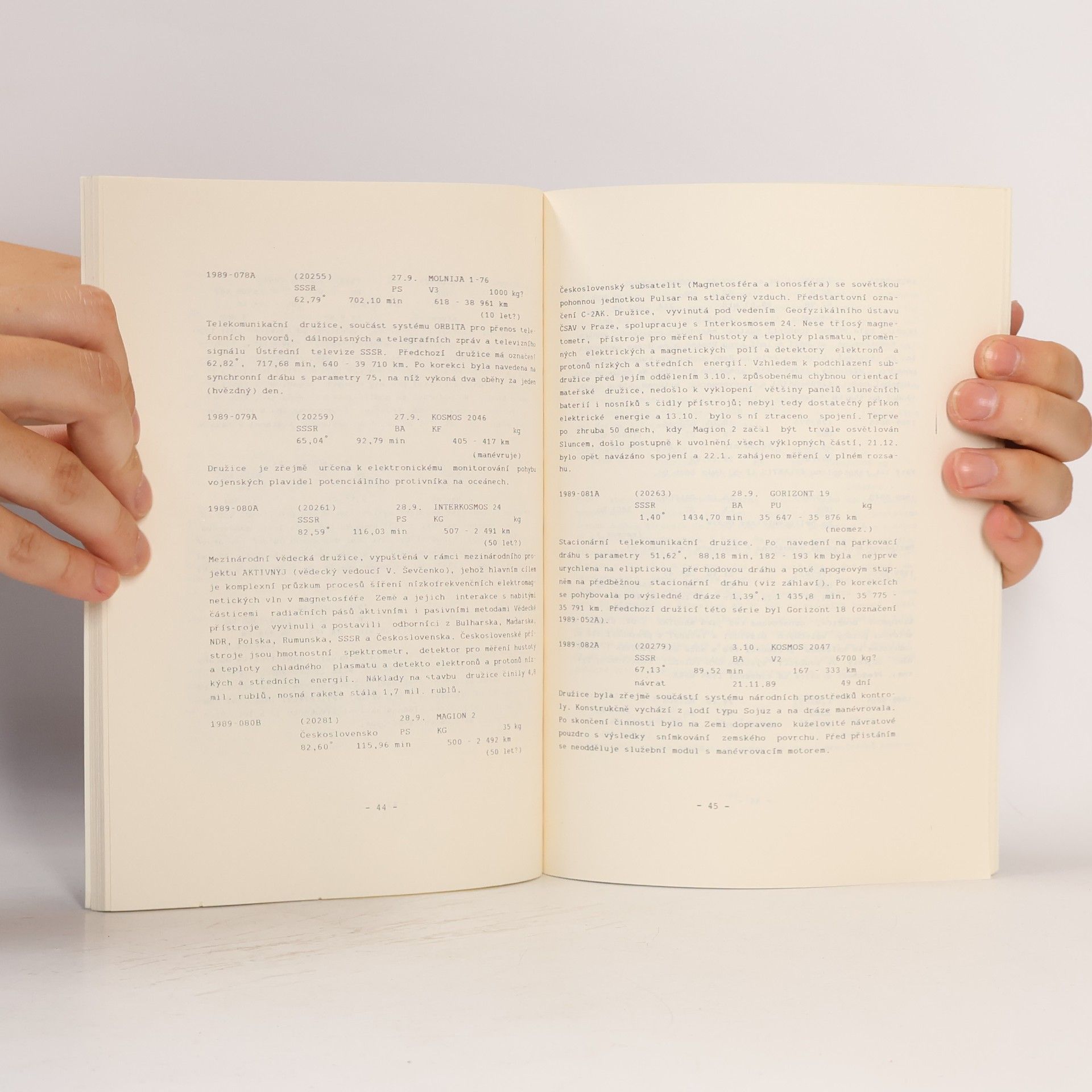Kolektiv autorů Kosmonautika 1989